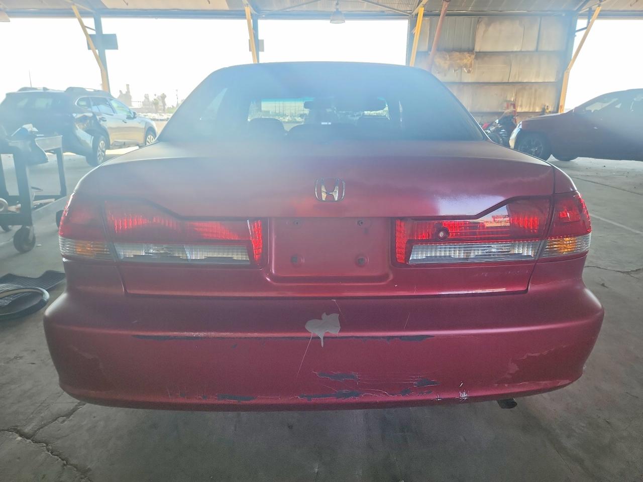 2002 Honda Accord Ex Red vin: JHMCG66062C025925