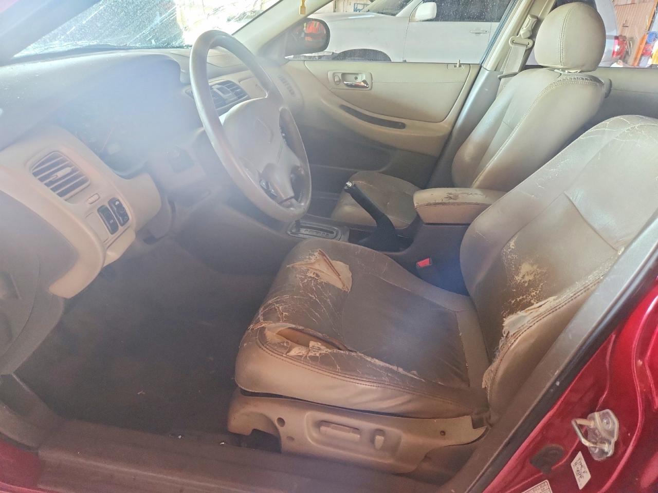 2002 Honda Accord Ex Red vin: JHMCG66062C025925