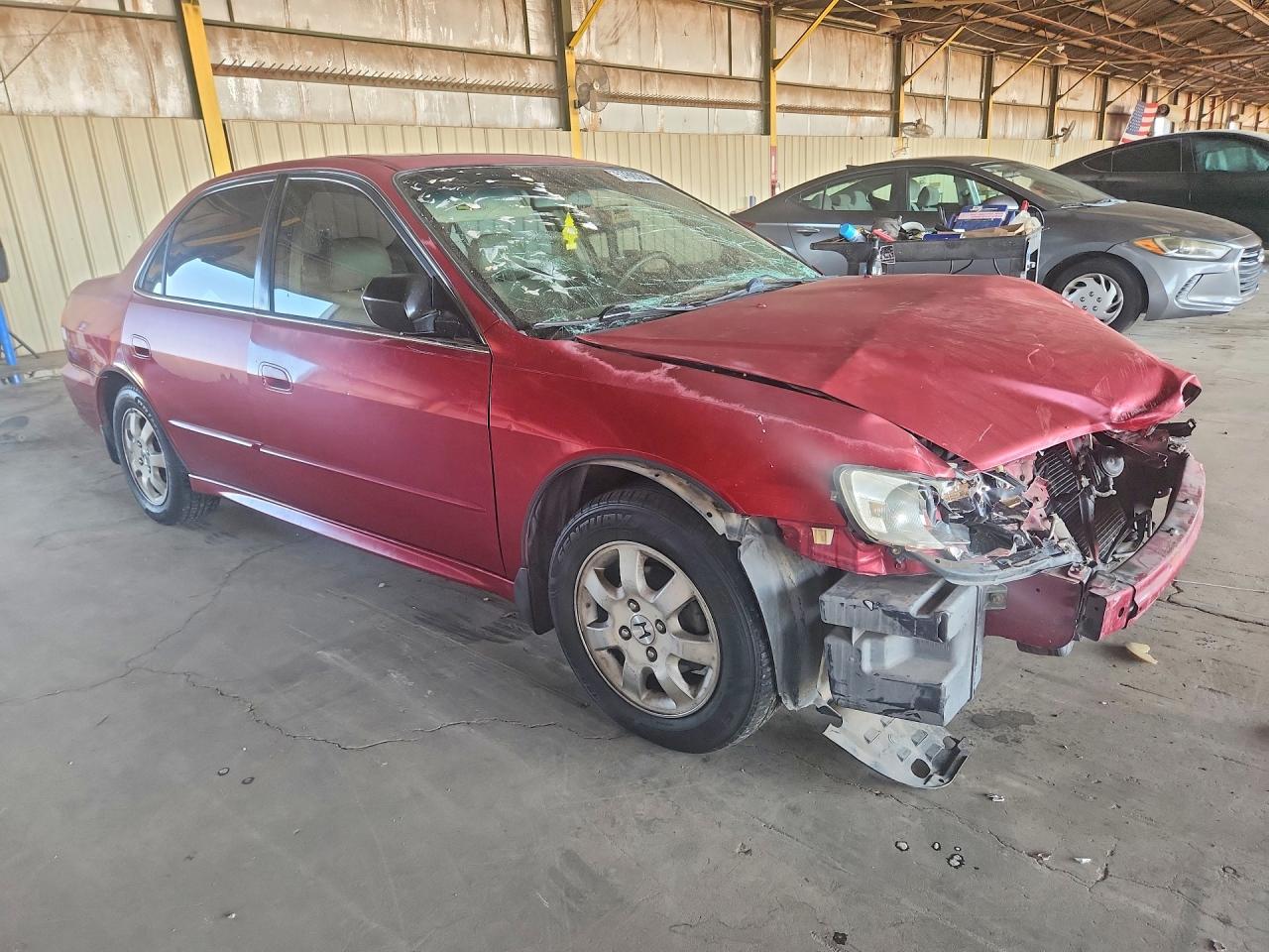 2002 Honda Accord Ex Red vin: JHMCG66062C025925