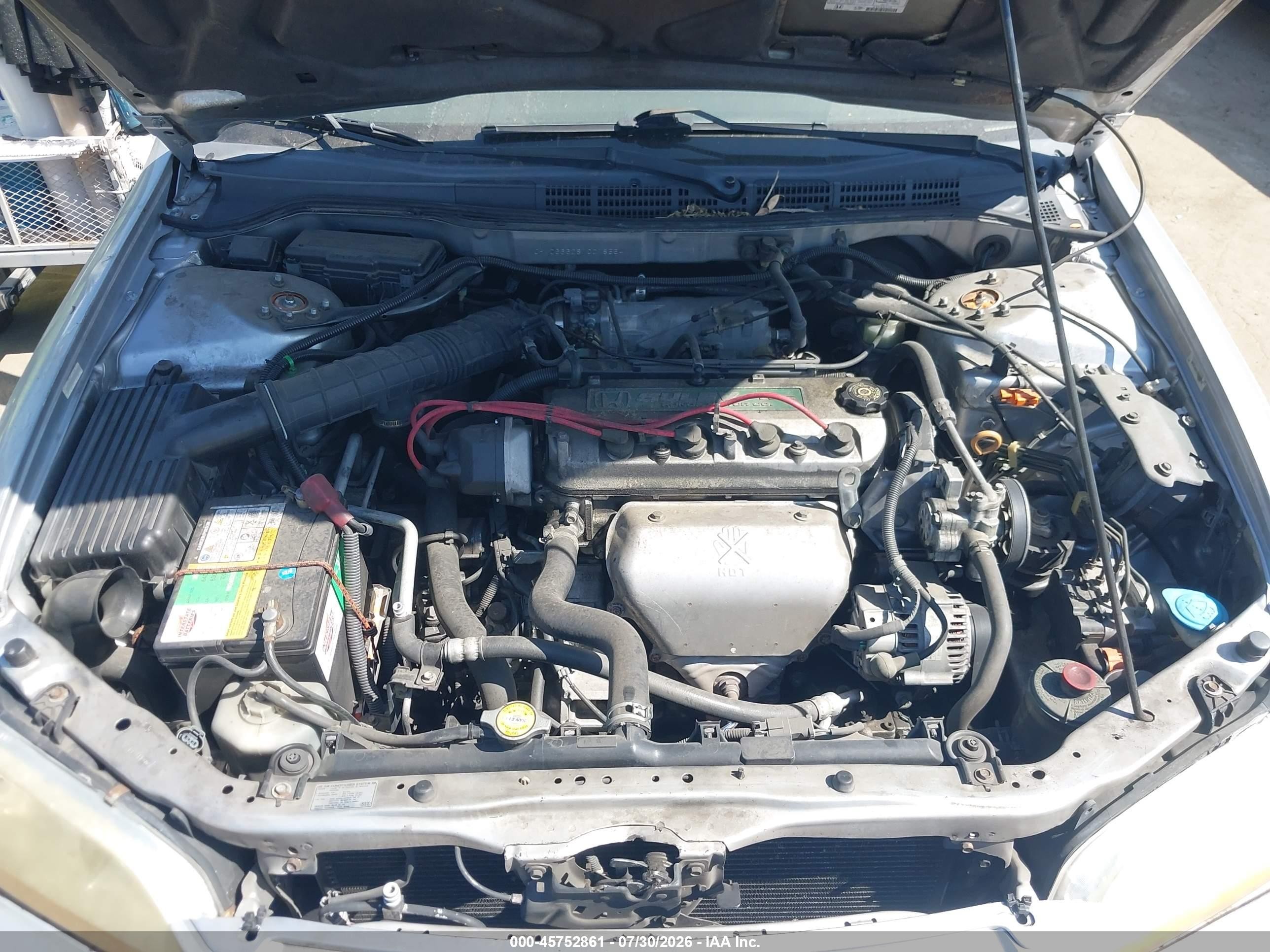 2001 Honda Accord 2.3 Ex Серебряный vin: JHMCG66081C018554