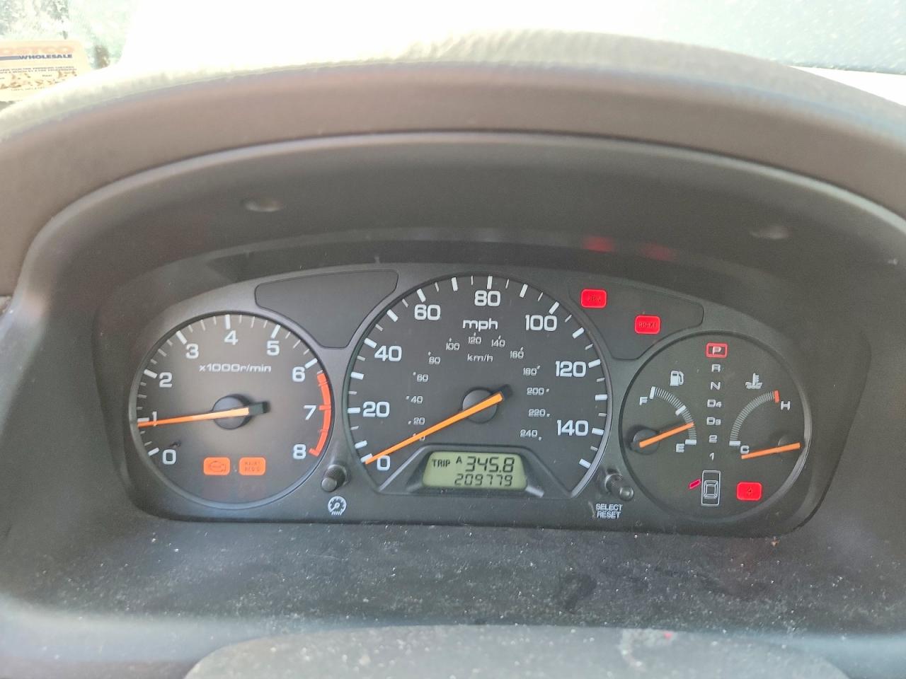 2001 Honda Accord Ex Silver vin: JHMCG660X1C010293