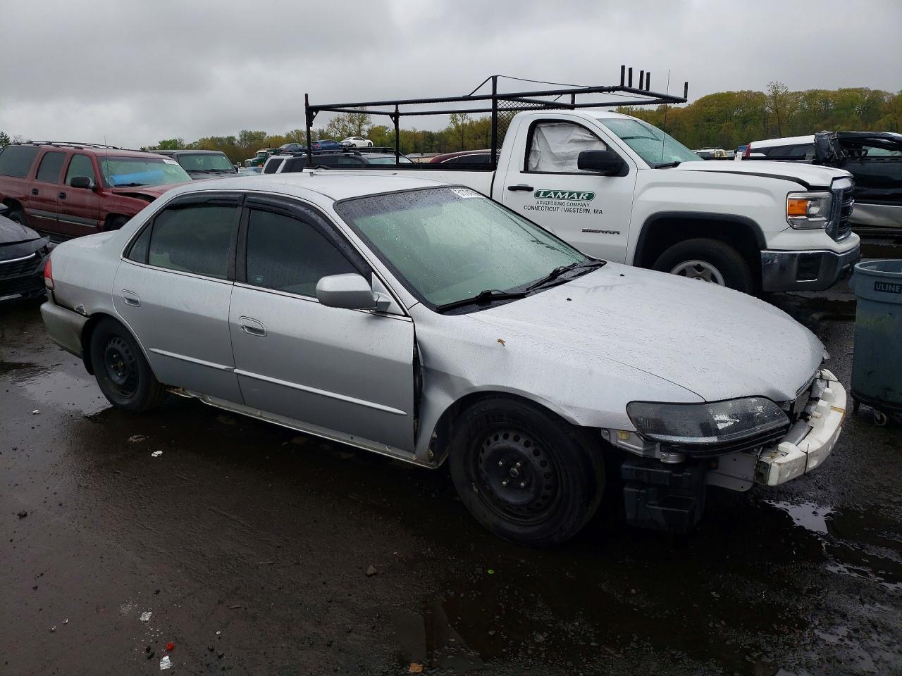 2001 Honda Accord 4d Lx Серый vin: JHMCG66501C002117