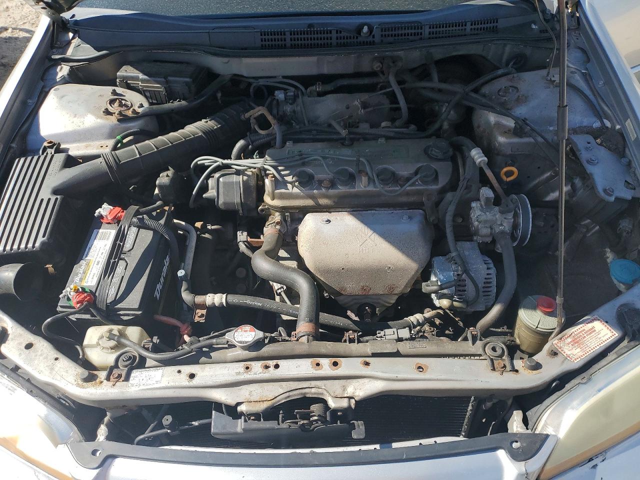 2001 Honda Accord Lx Silver vin: JHMCG66501C010914