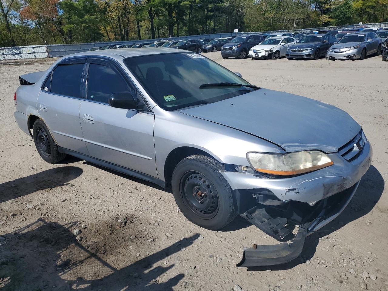 2001 Honda Accord Lx Silver vin: JHMCG66501C010914