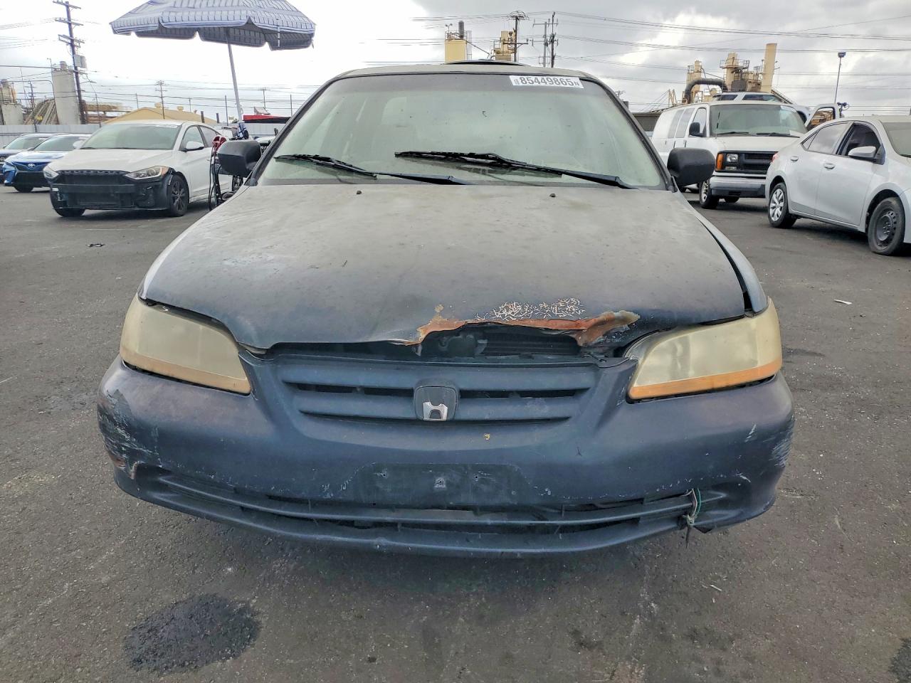 2001 Honda Accord Lx Green vin: JHMCG66521C010364