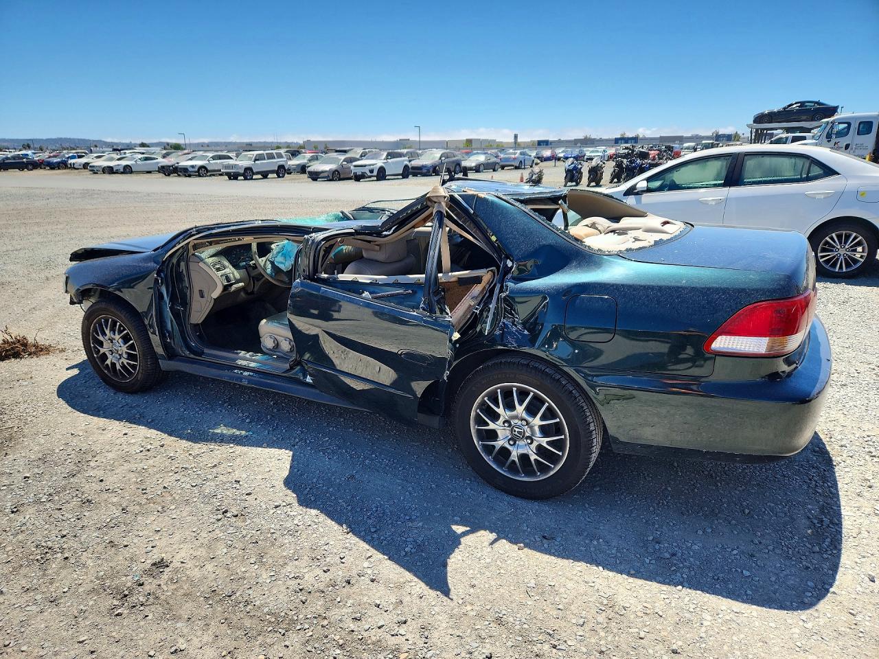 2001 Honda Accord Lx Green vin: JHMCG66521C012681