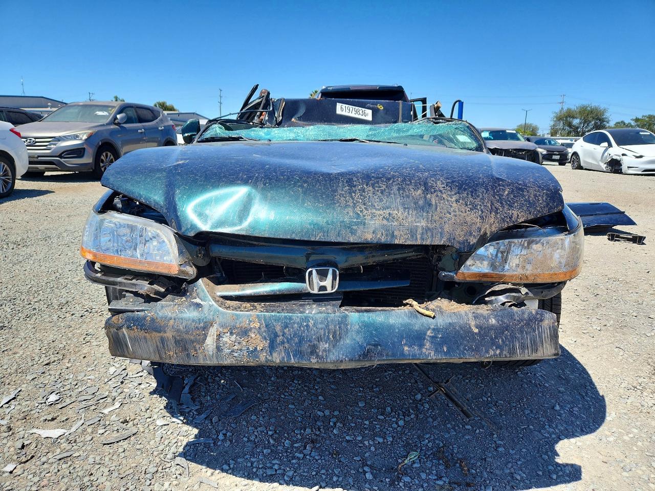 2001 Honda Accord Lx Green vin: JHMCG66521C012681