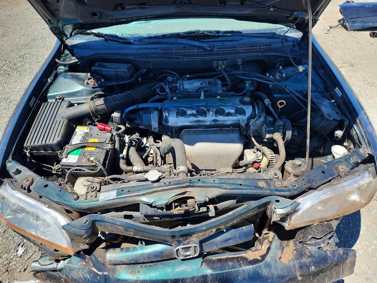 2001 Honda Accord Lx Green vin: JHMCG66521C012681