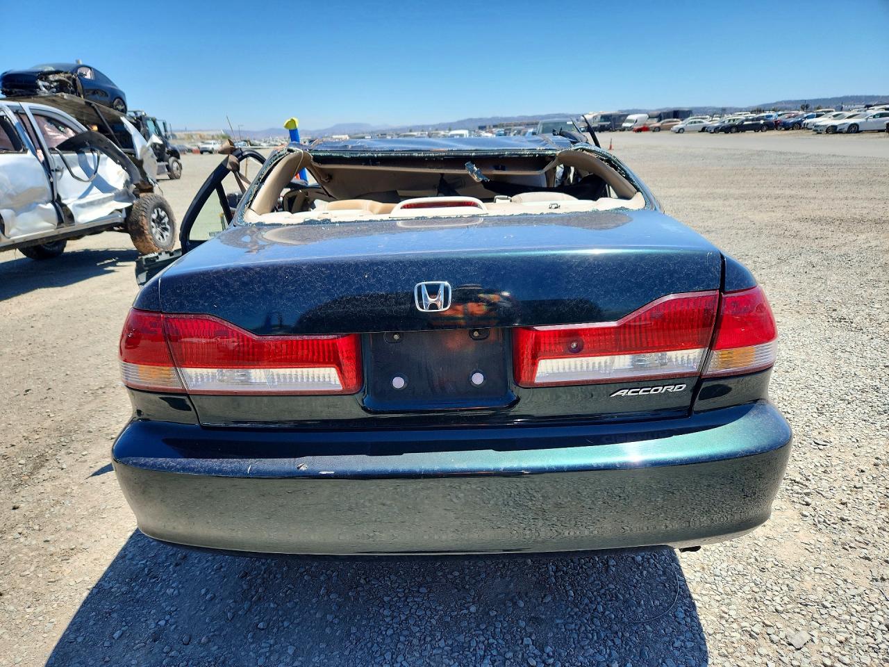 2001 Honda Accord Lx Green vin: JHMCG66521C012681