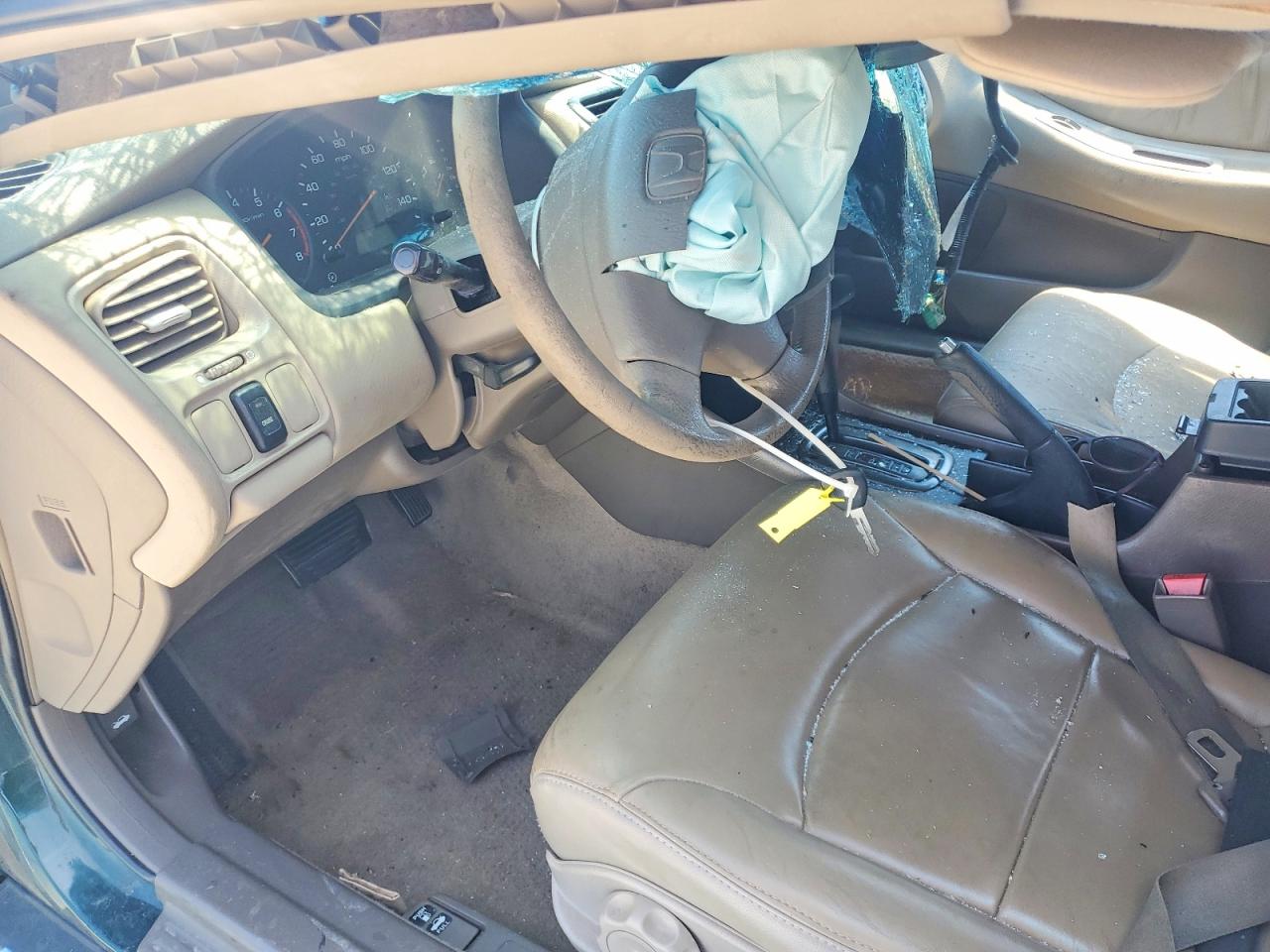 2001 Honda Accord Lx Green vin: JHMCG66521C012681