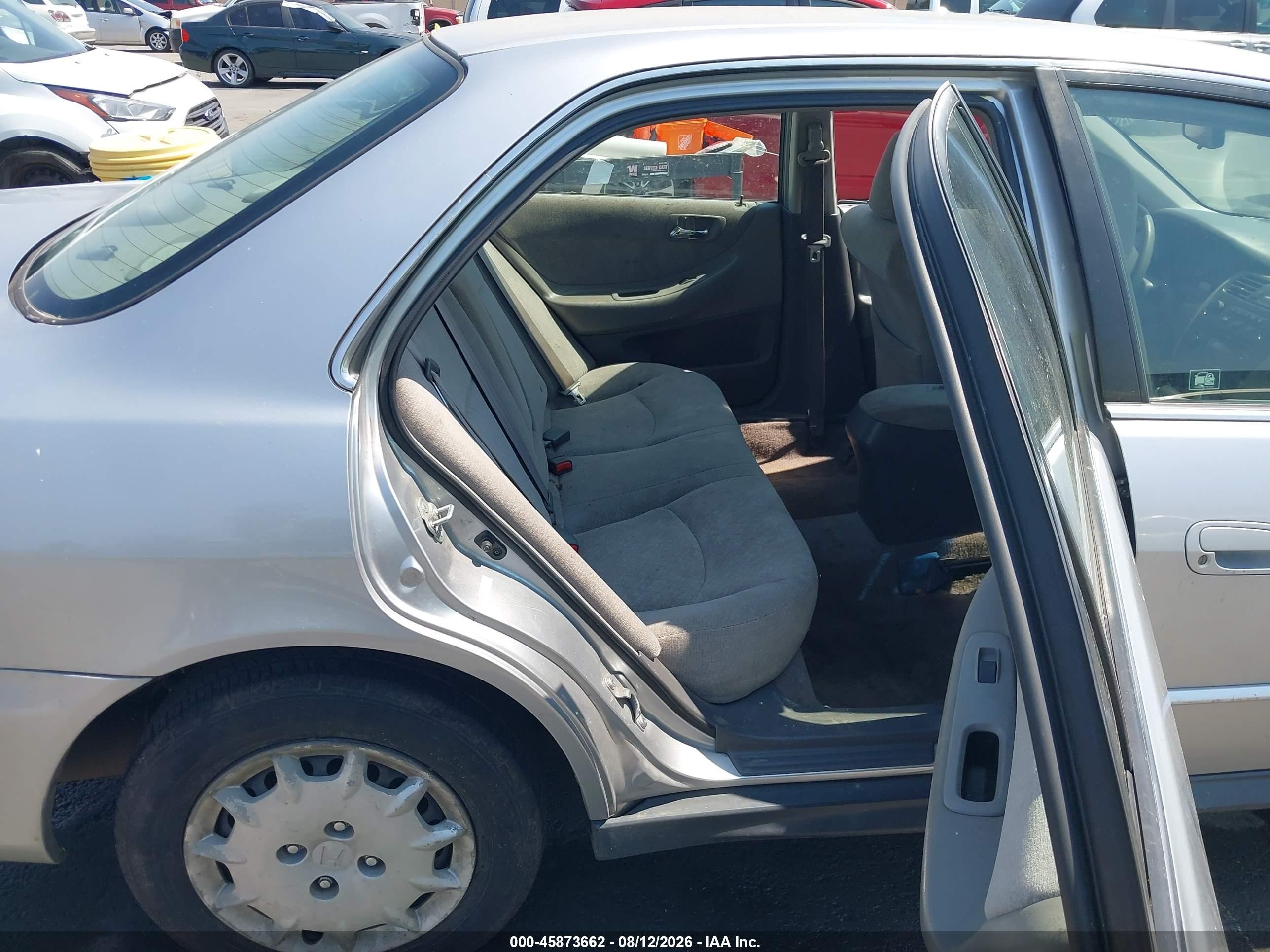 2002 Honda Accord 2.3 Lx Silver vin: JHMCG66522C000290
