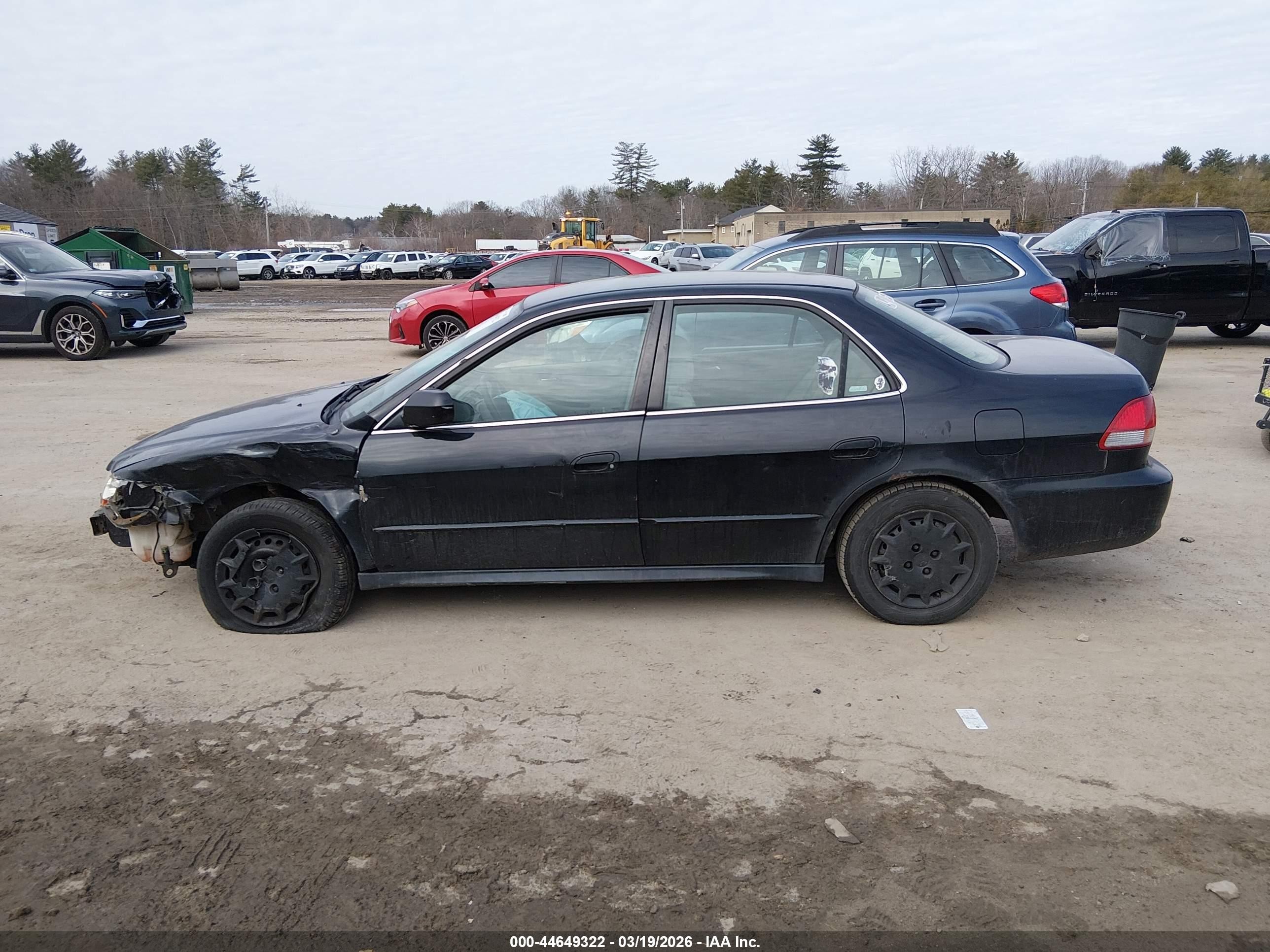2002 Honda Accord 2.3 Lx Black vin: JHMCG66522C004274