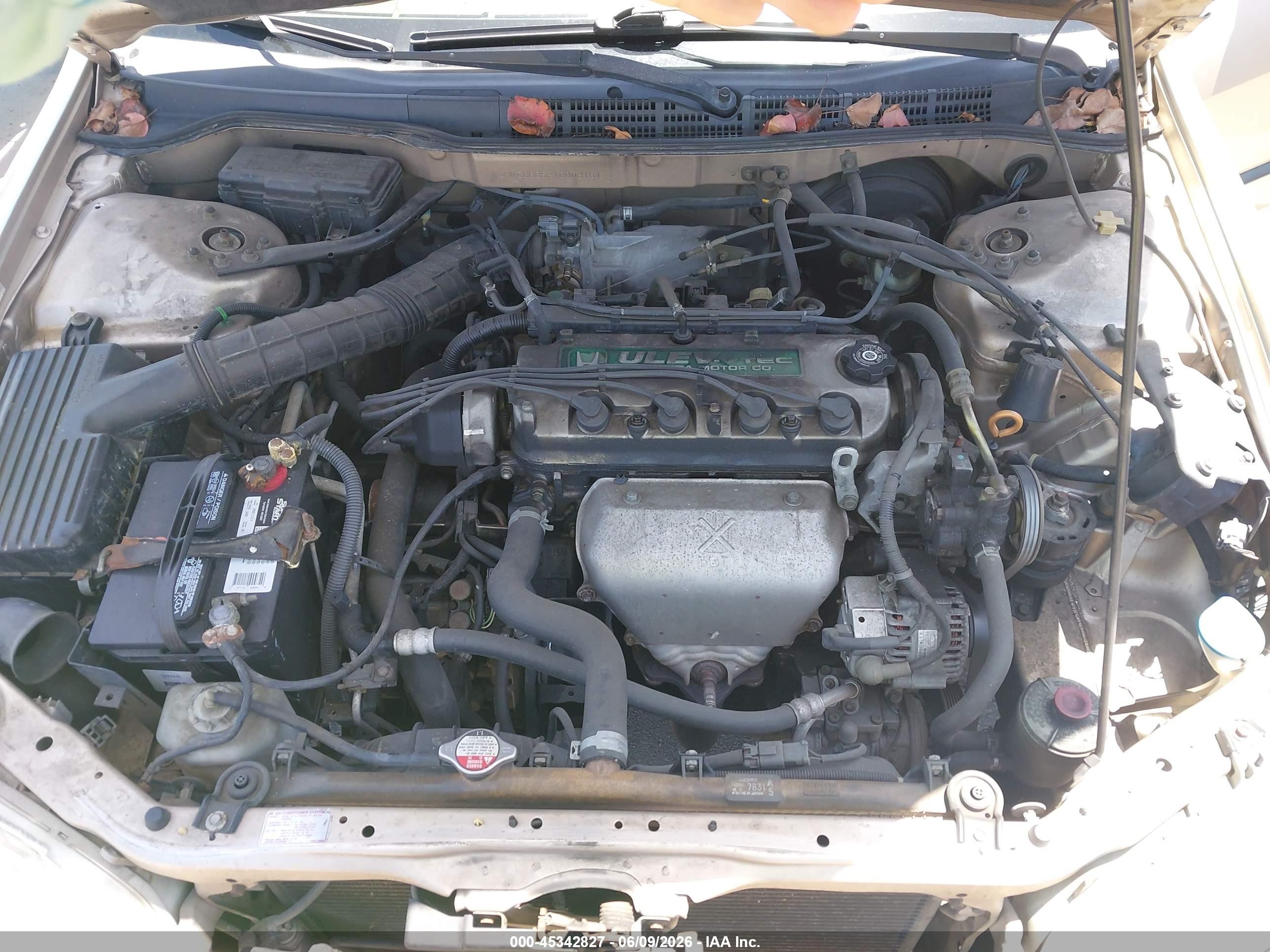 2000 Honda Accord 2.3 Lx Gold vin: JHMCG6652YC003151