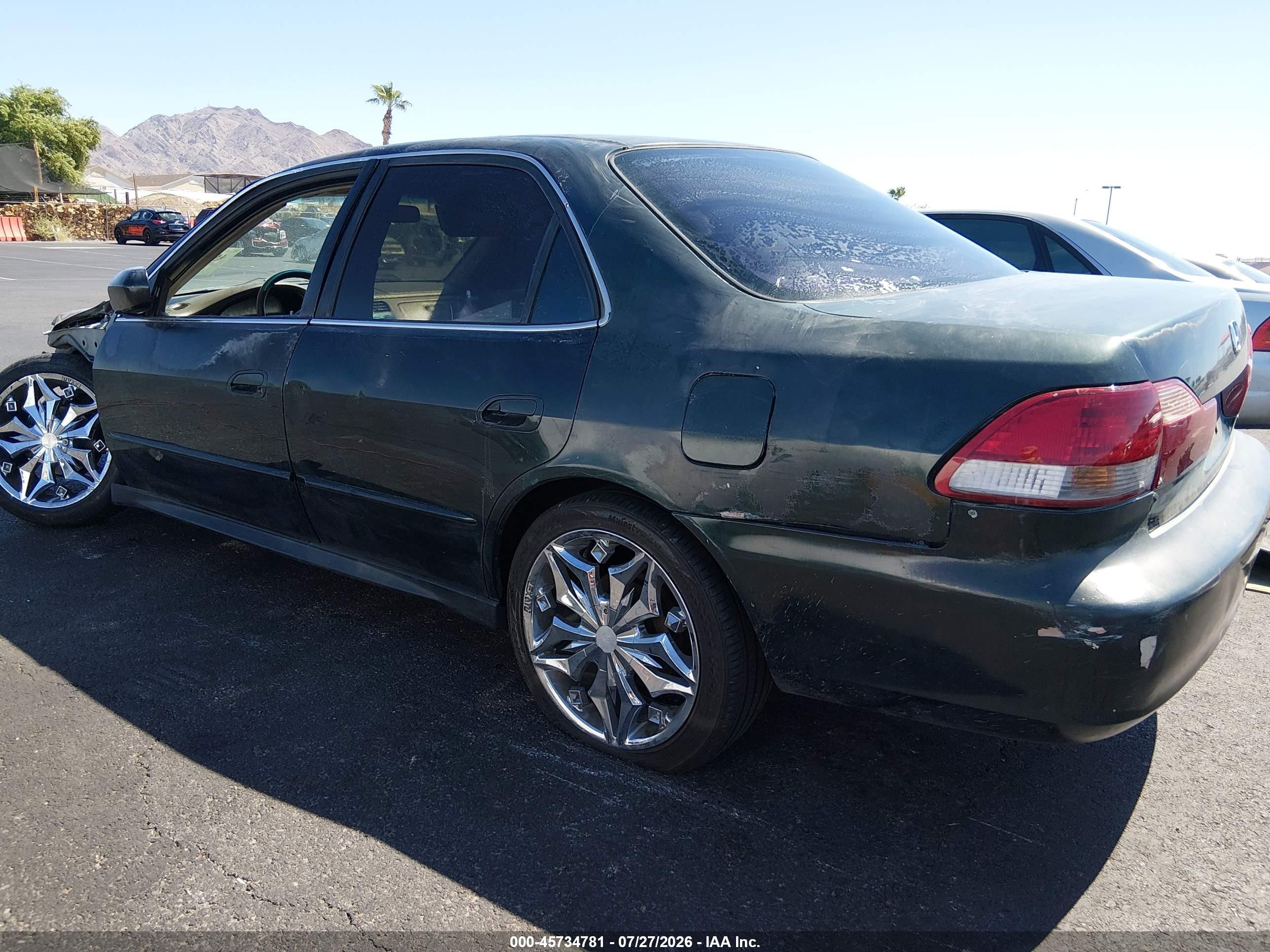 2001 Honda Accord 2.3 Lx Green vin: JHMCG66531C012656