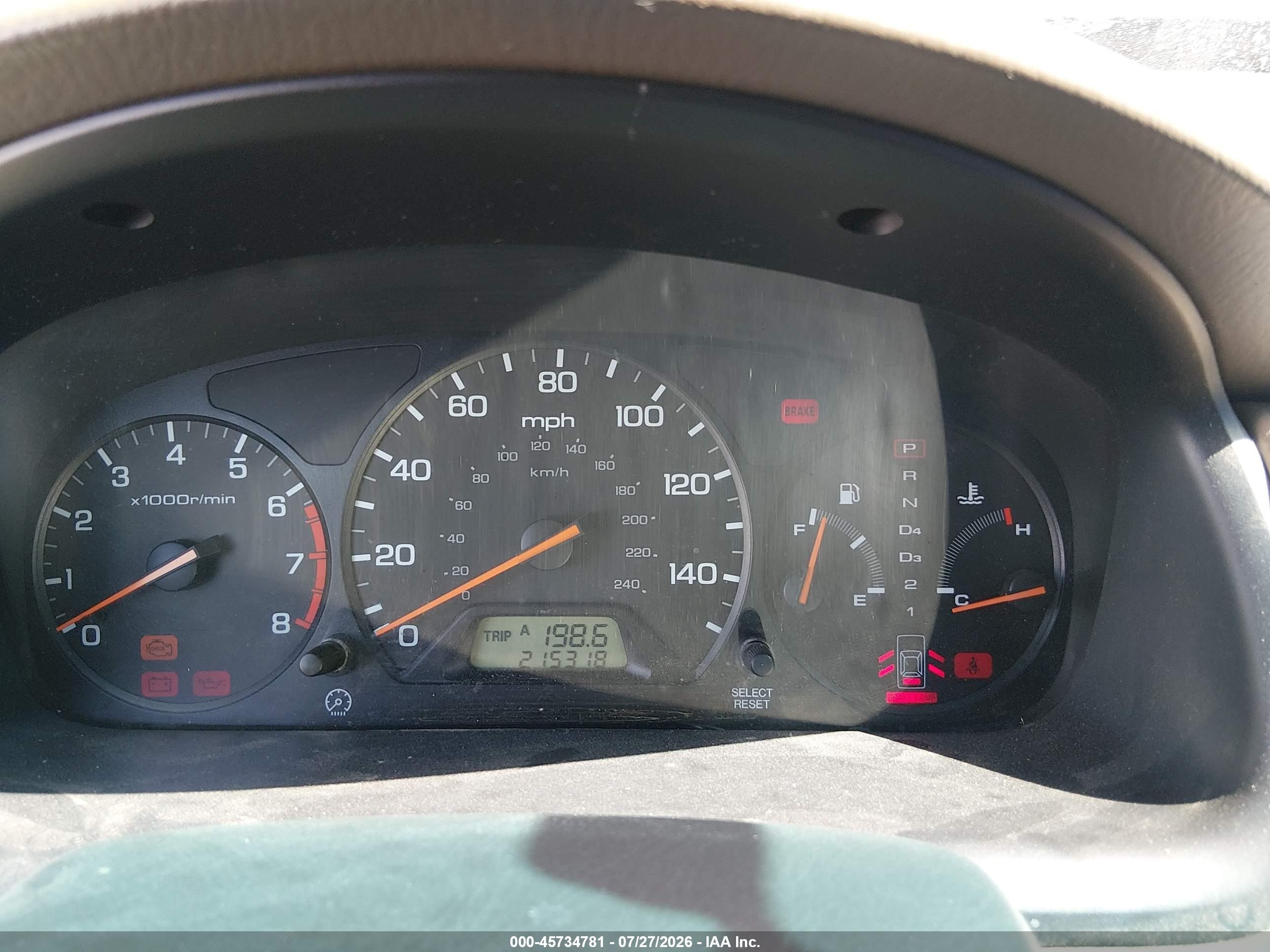 2001 Honda Accord 2.3 Lx Green vin: JHMCG66531C012656