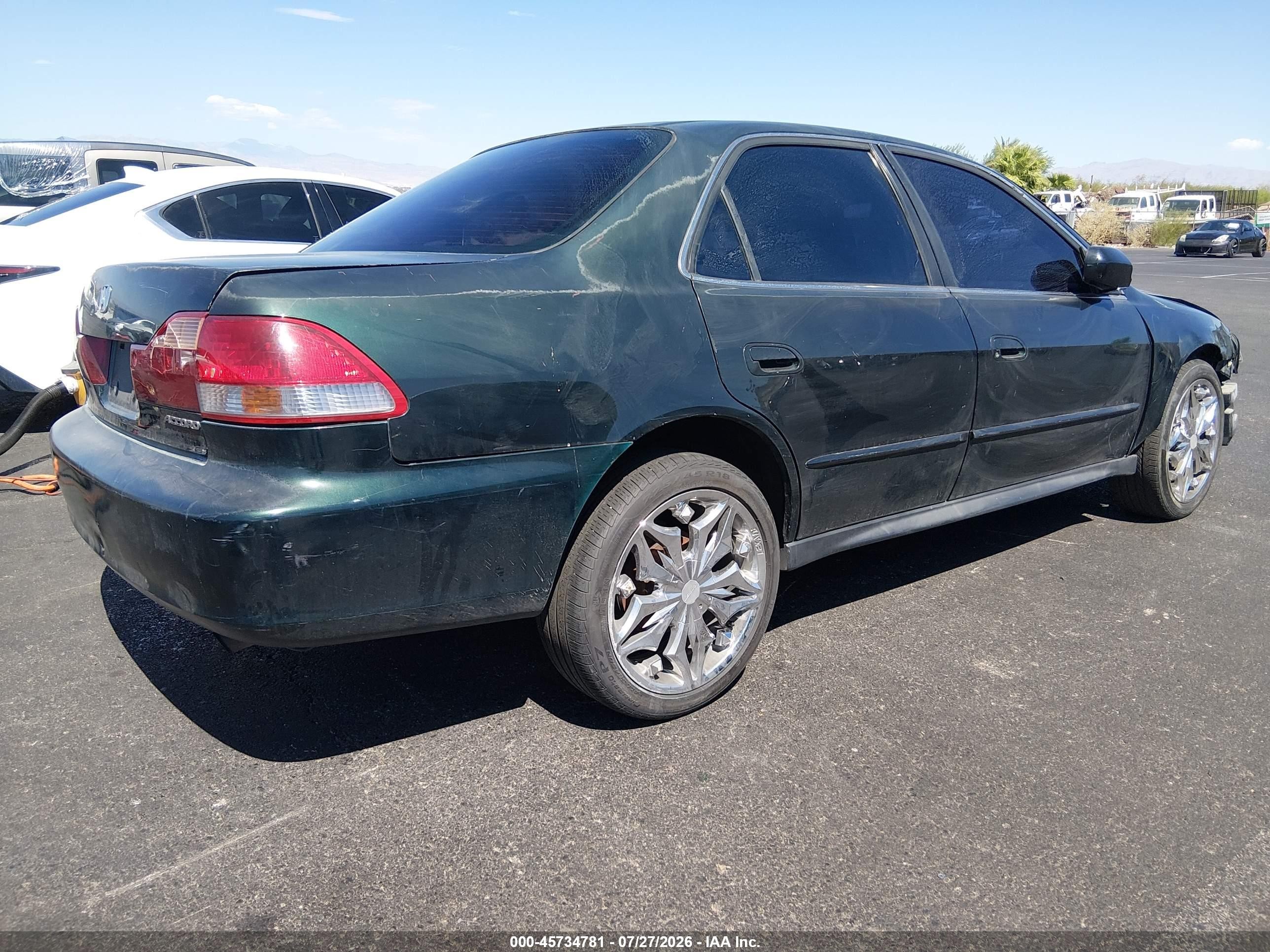 2001 Honda Accord 2.3 Lx Green vin: JHMCG66531C012656