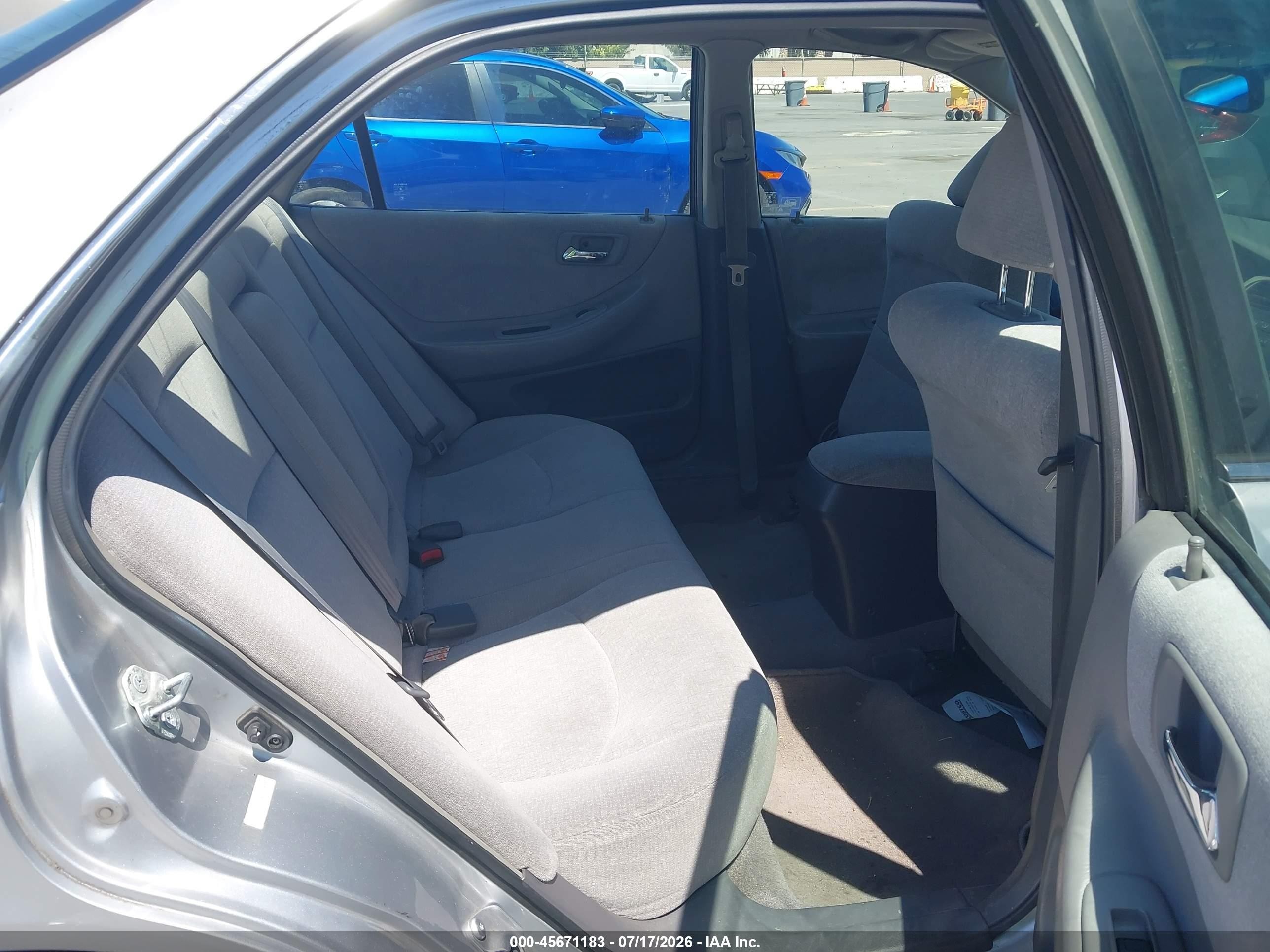 2001 Honda Accord 2.3 Lx Silver vin: JHMCG66541C014397