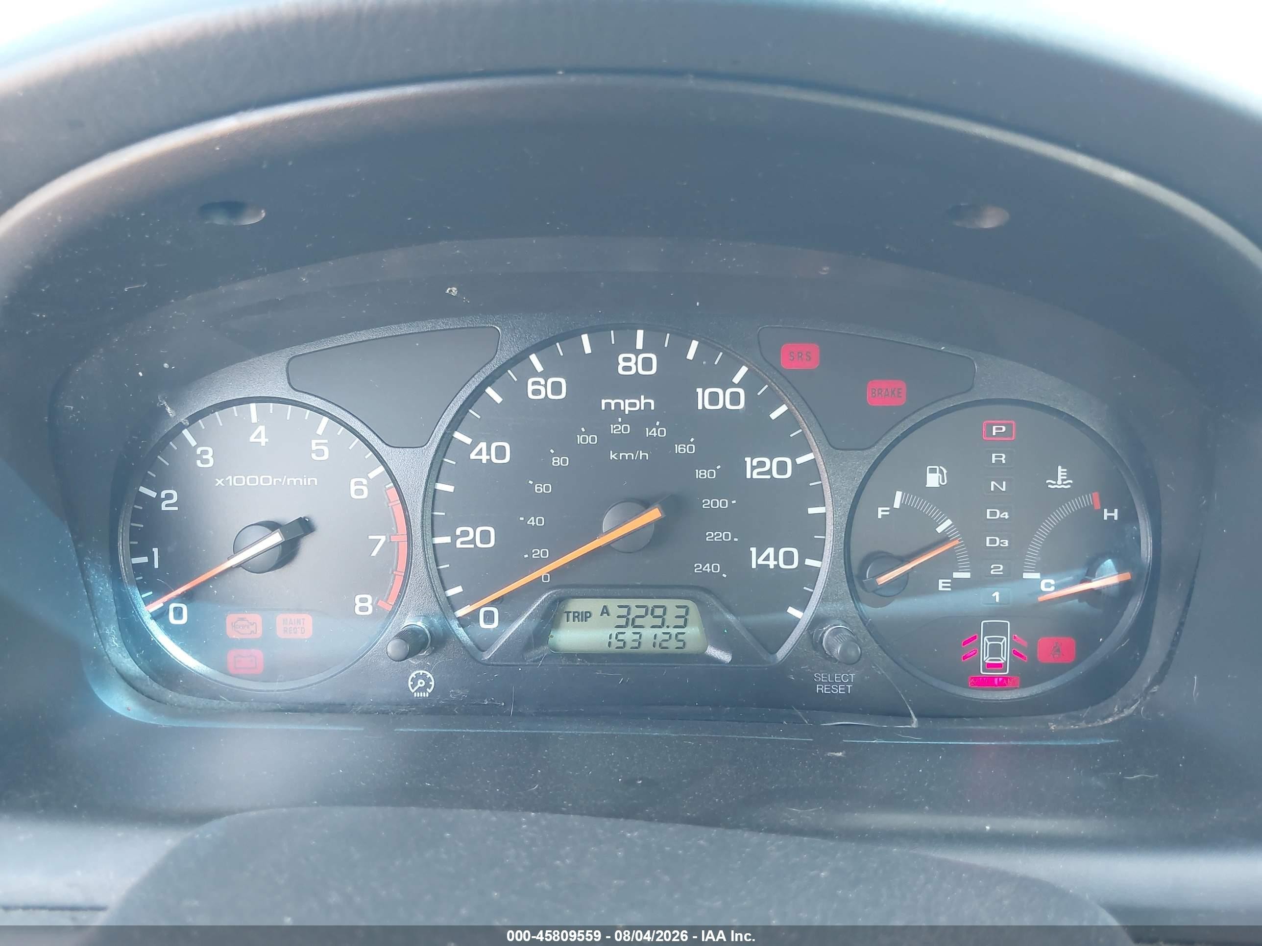 2000 Honda Accord 2.3 Lx Серый vin: JHMCG6654YC001157