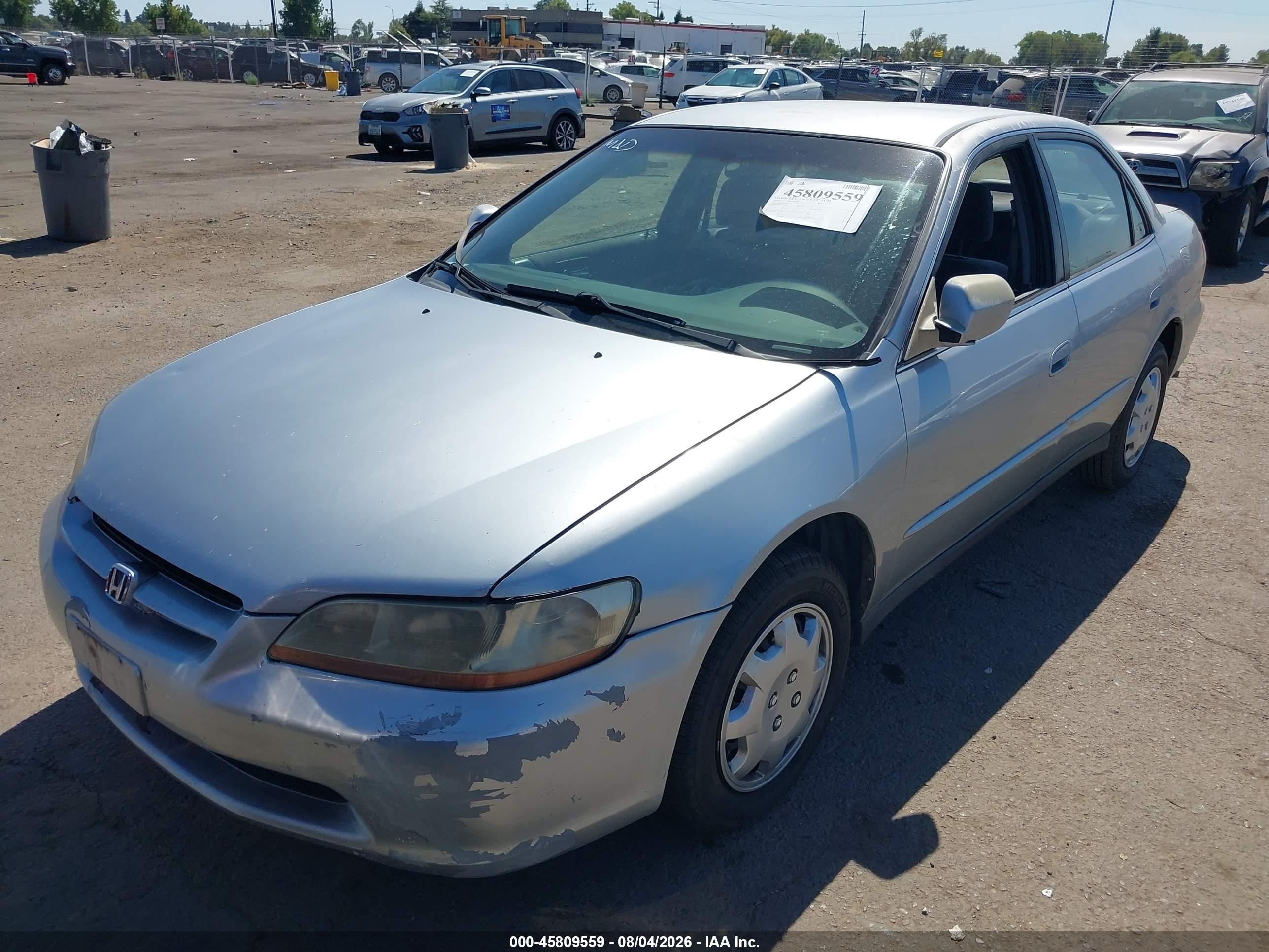 2000 Honda Accord 2.3 Lx Серый vin: JHMCG6654YC001157