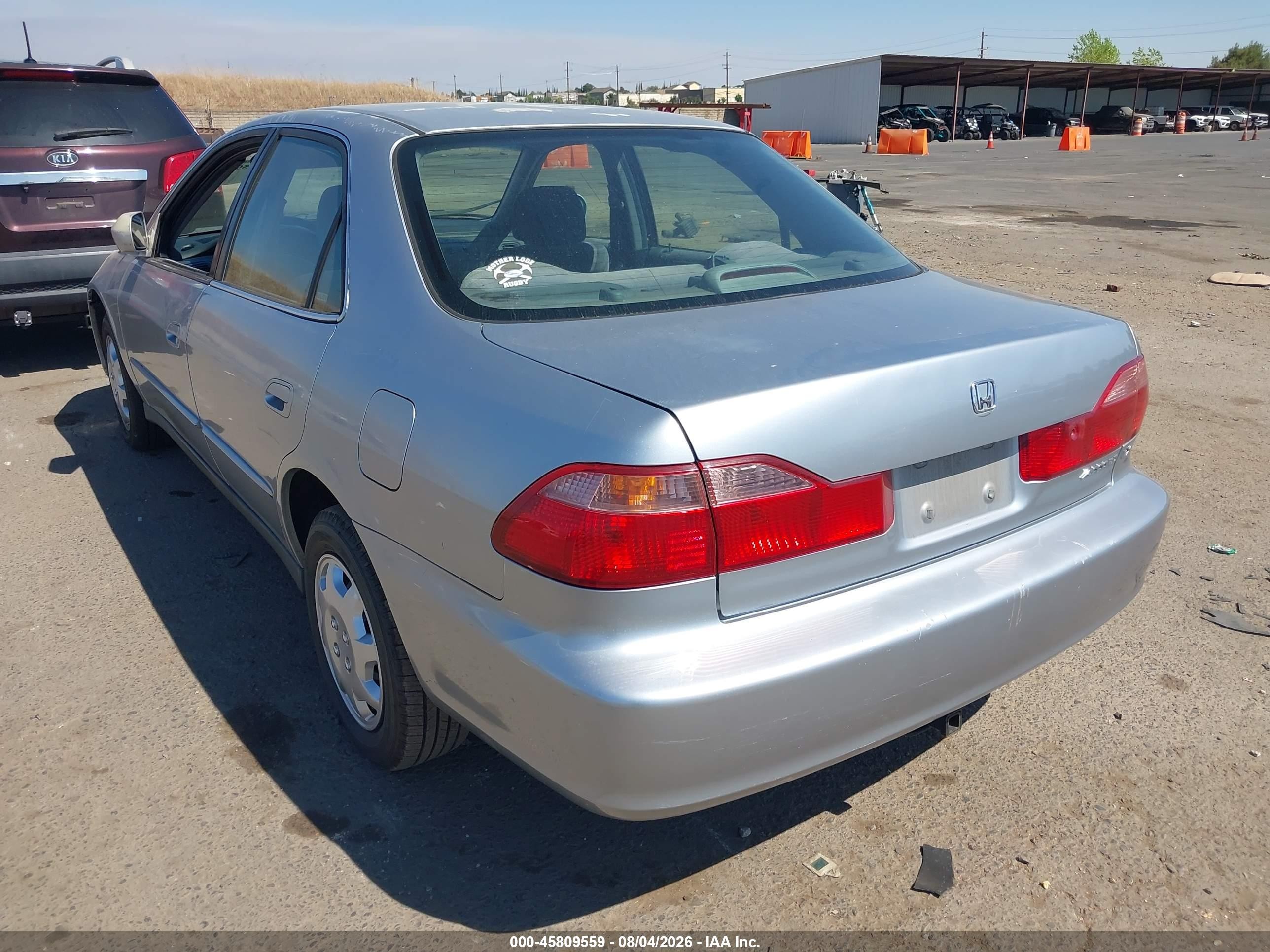 2000 Honda Accord 2.3 Lx Серый vin: JHMCG6654YC001157