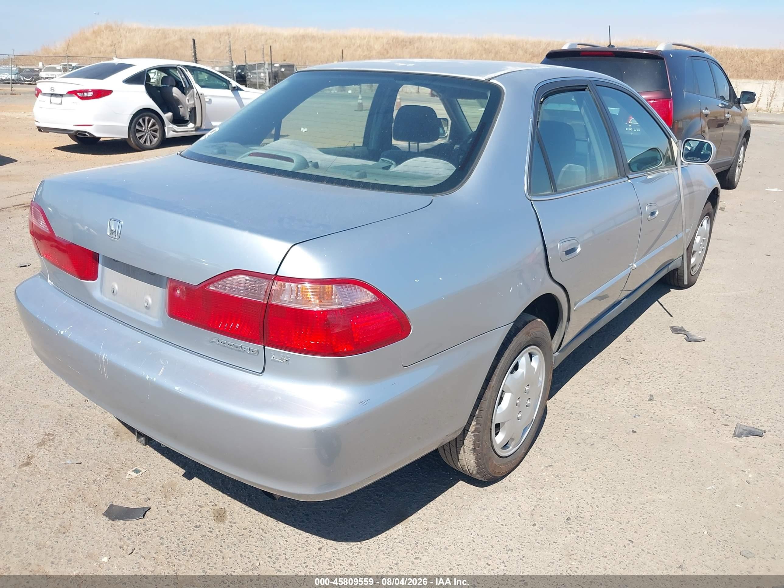 2000 Honda Accord 2.3 Lx Серый vin: JHMCG6654YC001157