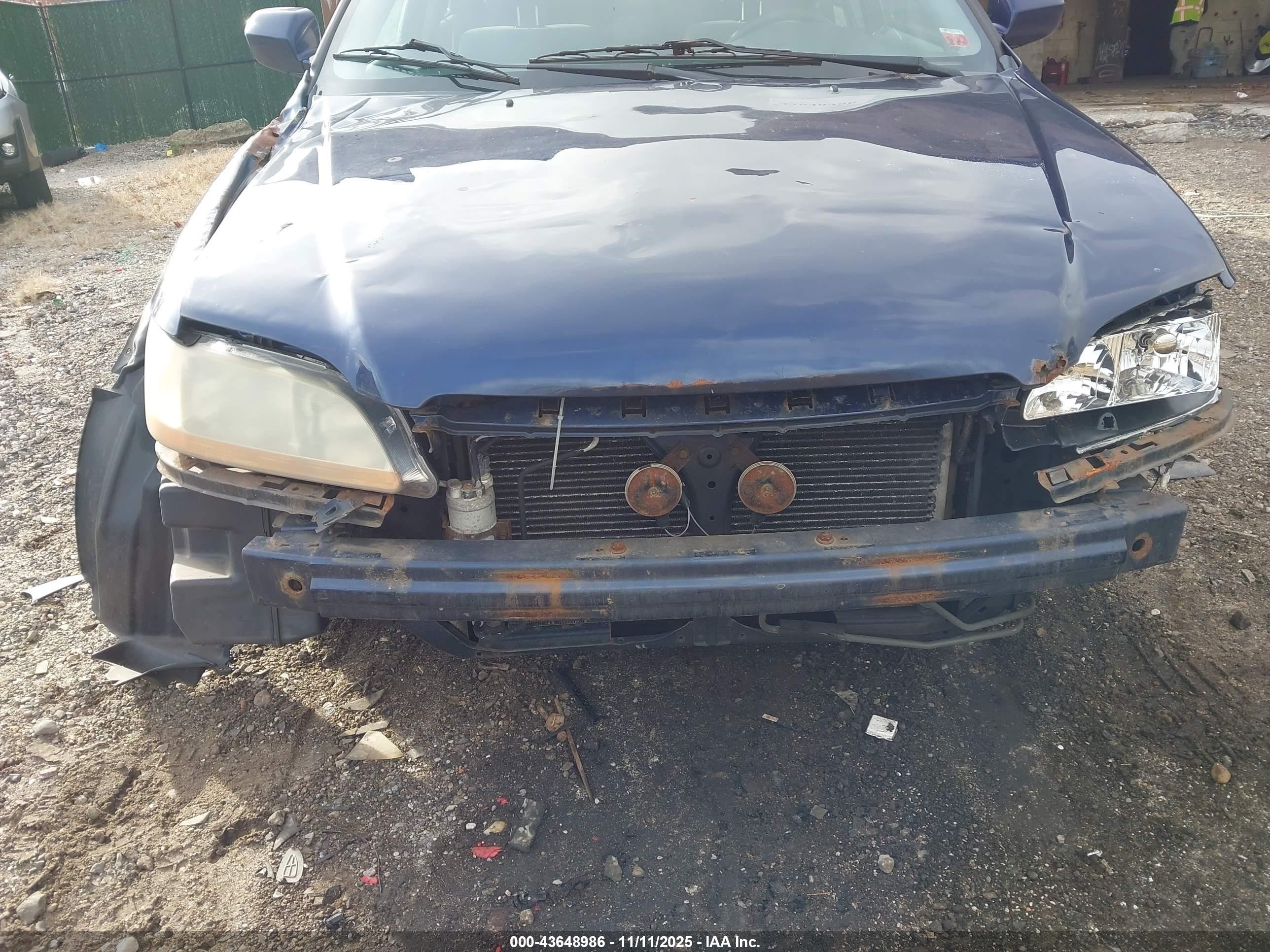 2002 Honda Accord 2.3 Lx Blue vin: JHMCG66552C003927