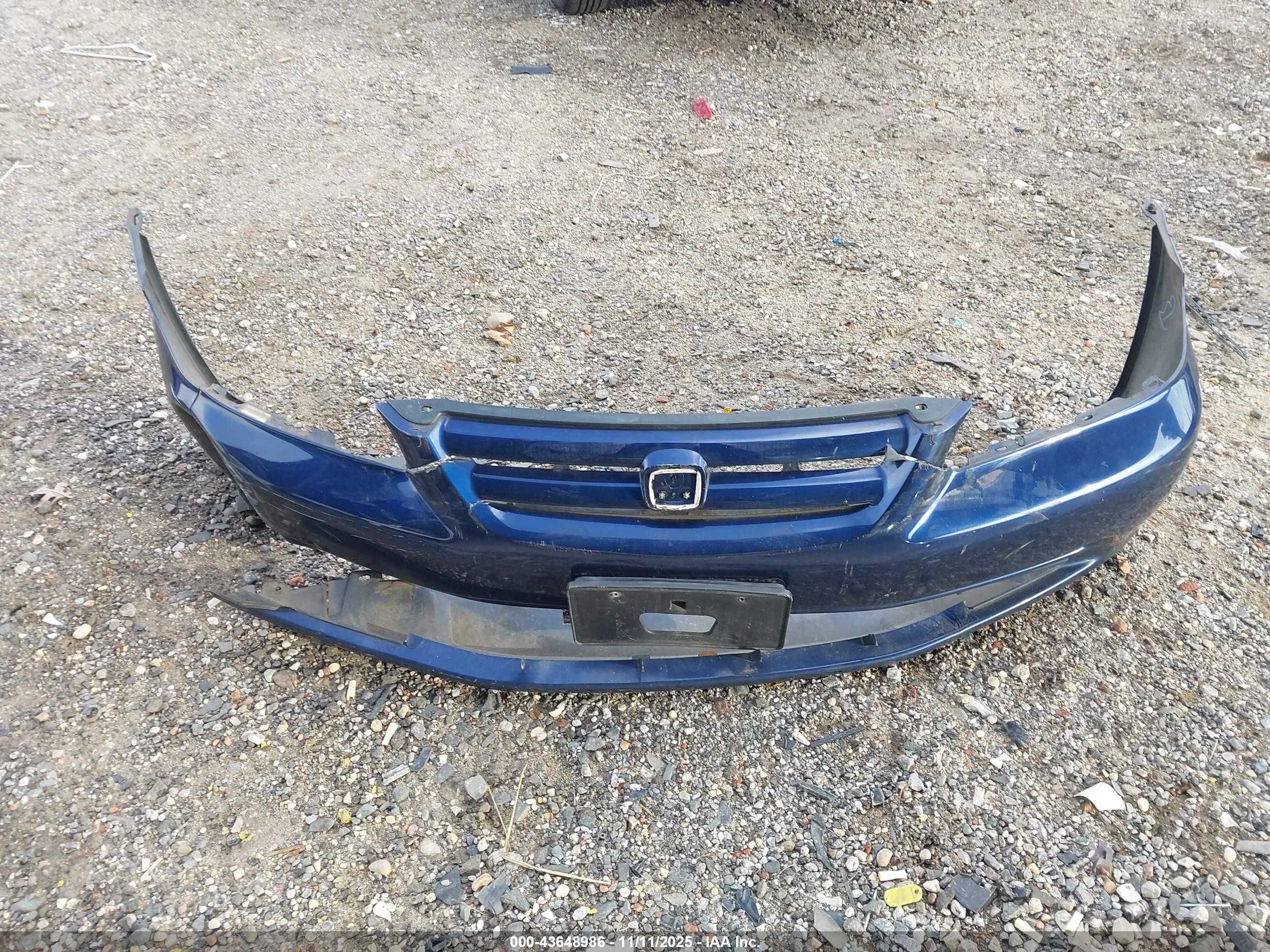 2002 Honda Accord 2.3 Lx Blue vin: JHMCG66552C003927