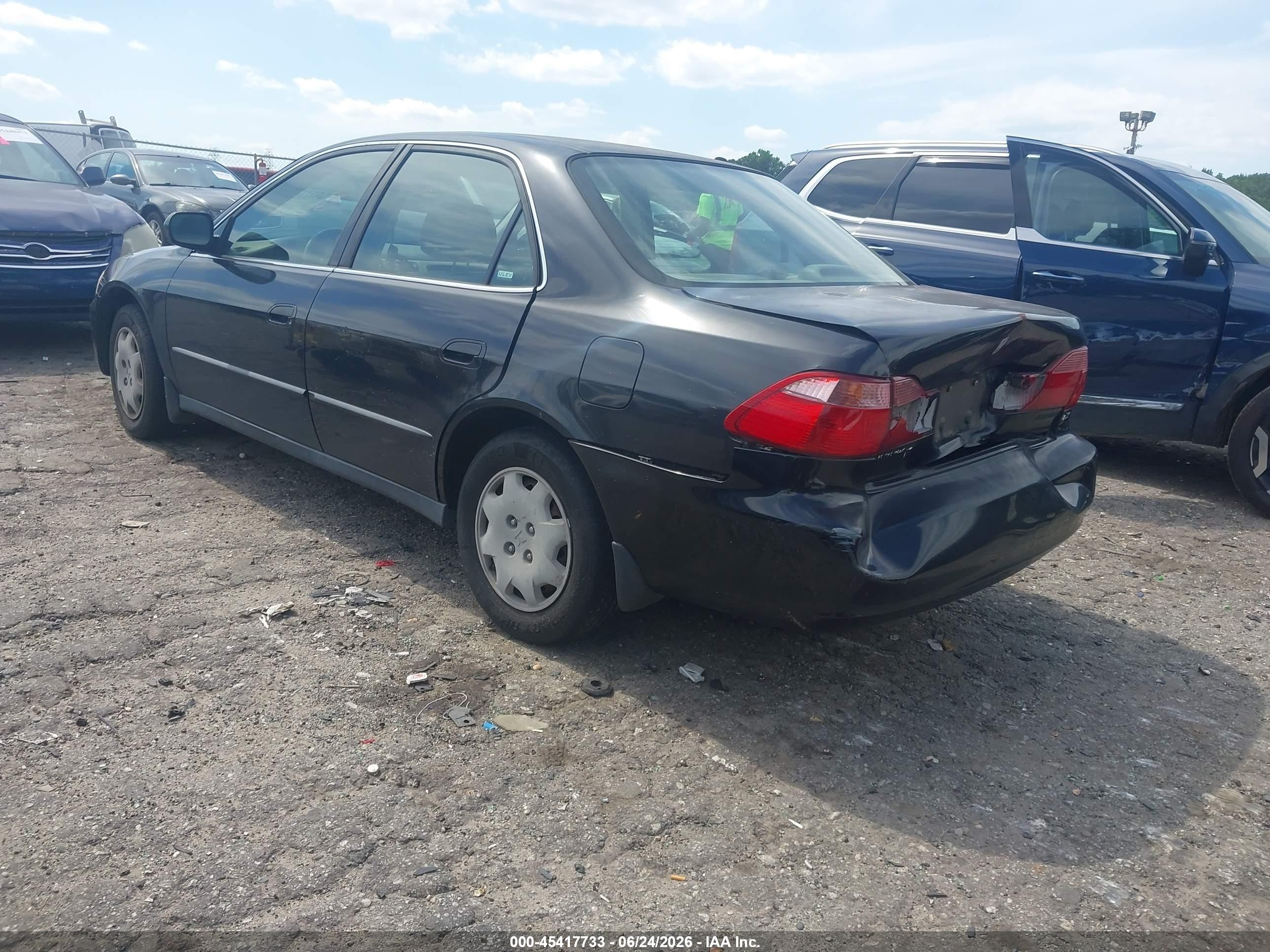 1999 Honda Accord Lx Черный vin: JHMCG6656XC006259