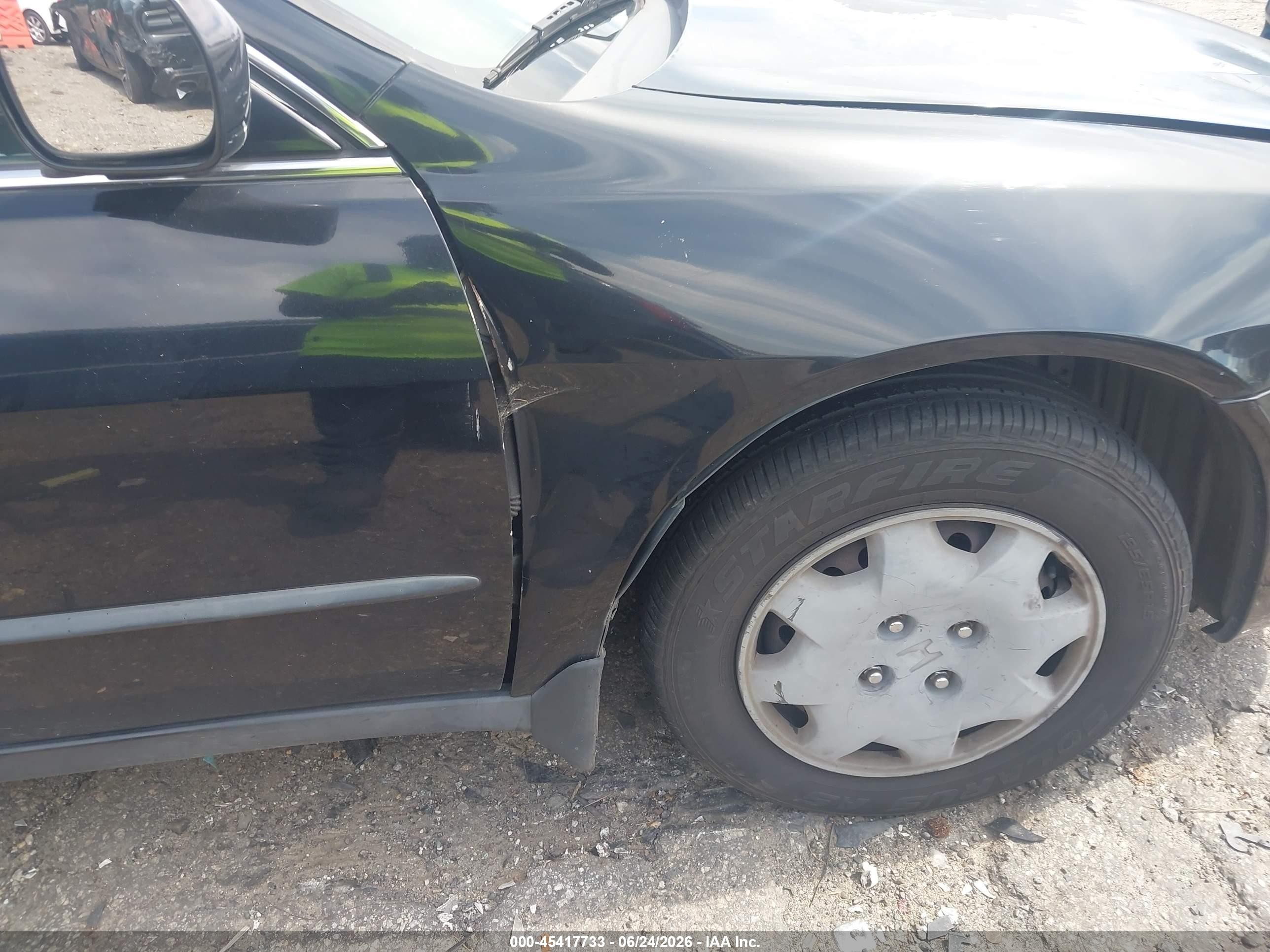 1999 Honda Accord Lx Черный vin: JHMCG6656XC006259