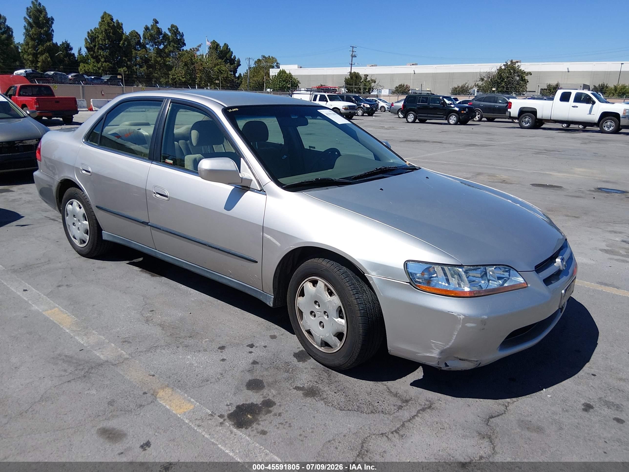 1999 Honda Accord Lx Серебряный vin: JHMCG6656XC024955