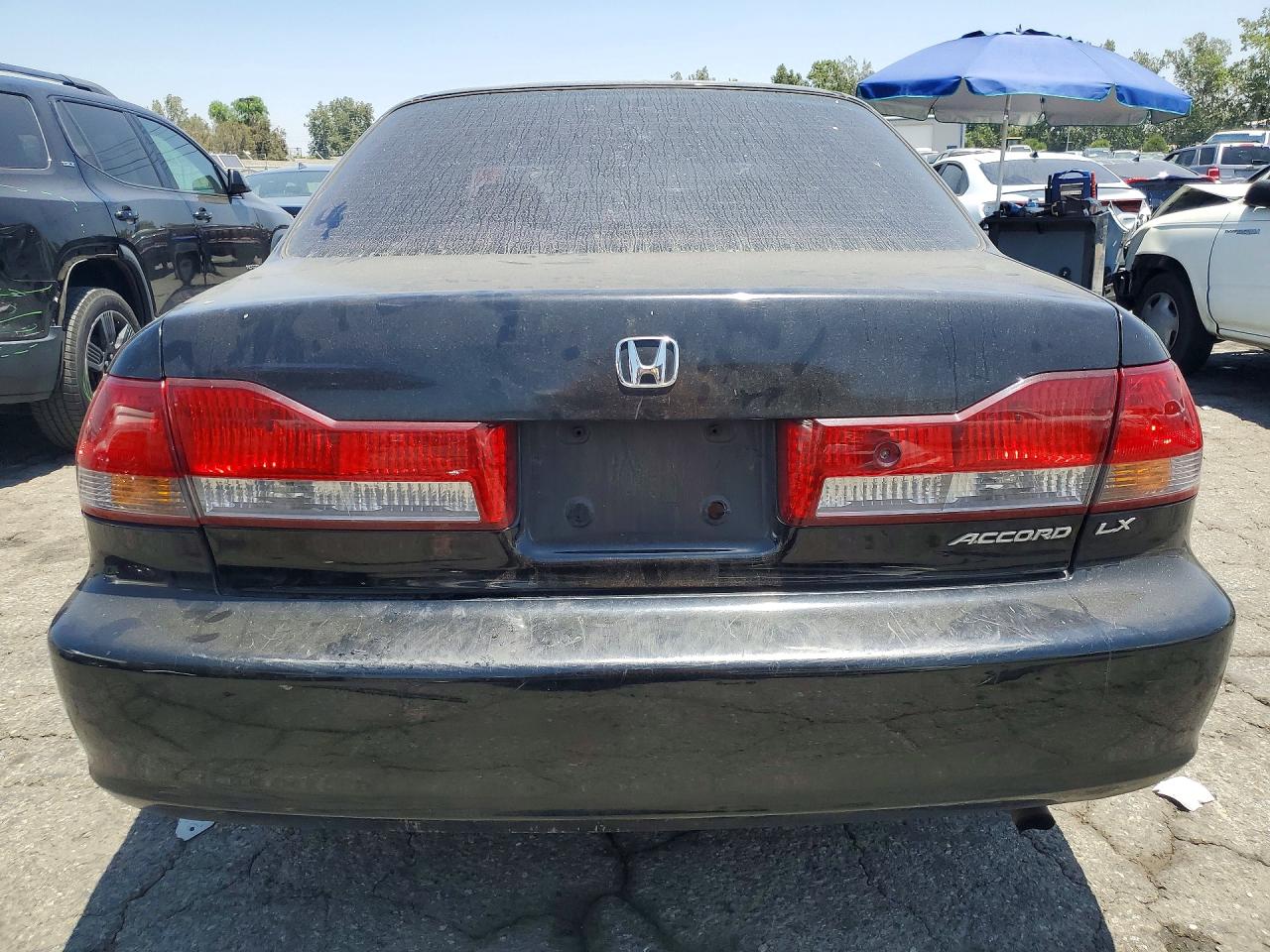 2002 Honda Accord 4d Black vin: JHMCG66572C025282
