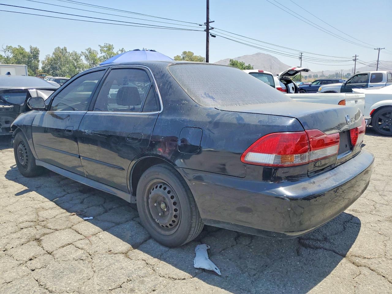 2002 Honda Accord 4d Black vin: JHMCG66572C025282
