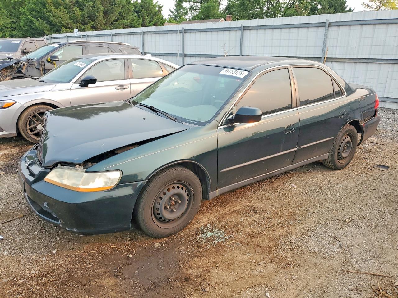 1999 Honda Accord Зеленый vin: JHMCG6657XC003113