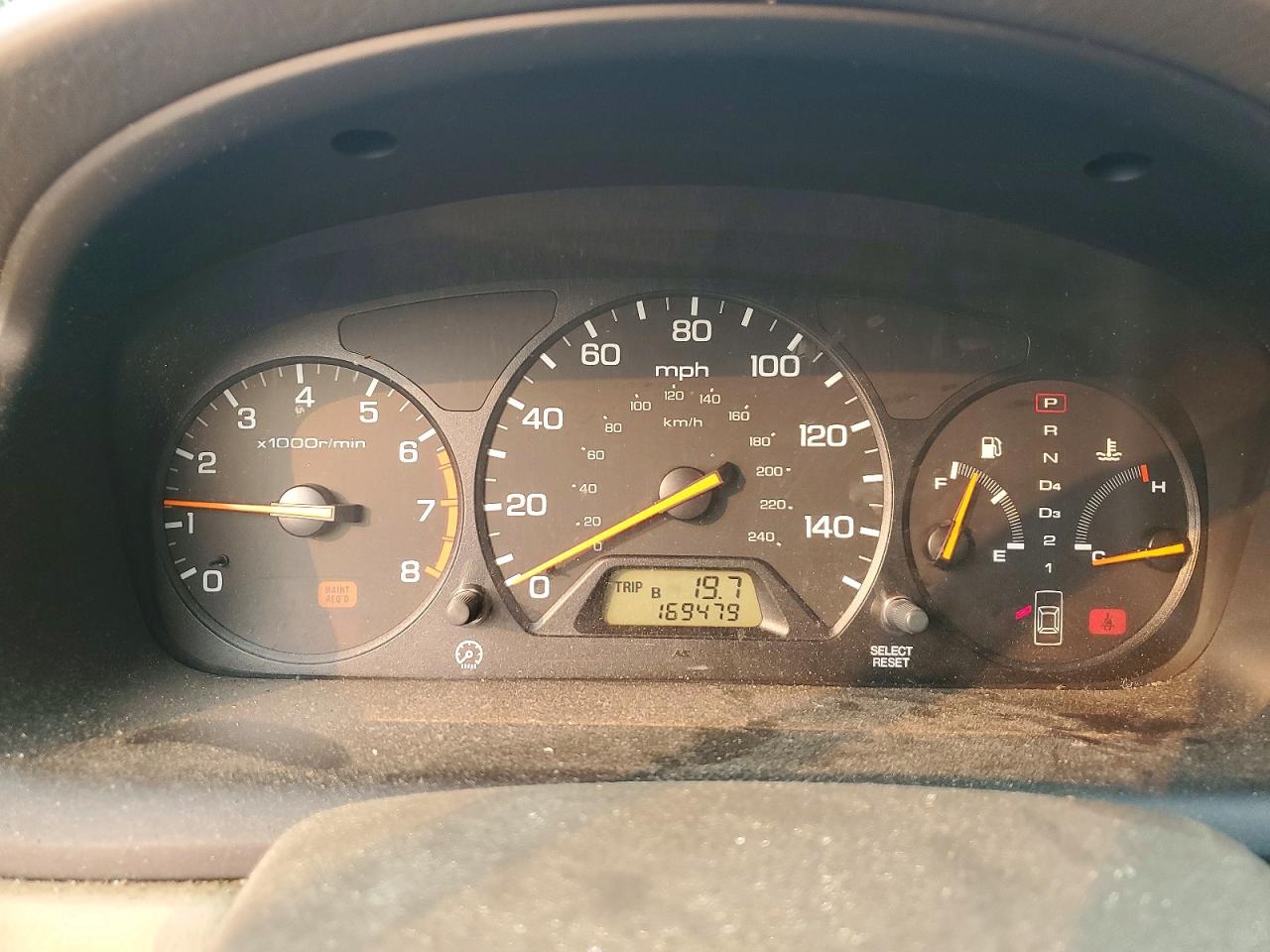 1999 Honda Accord Зеленый vin: JHMCG6657XC003113