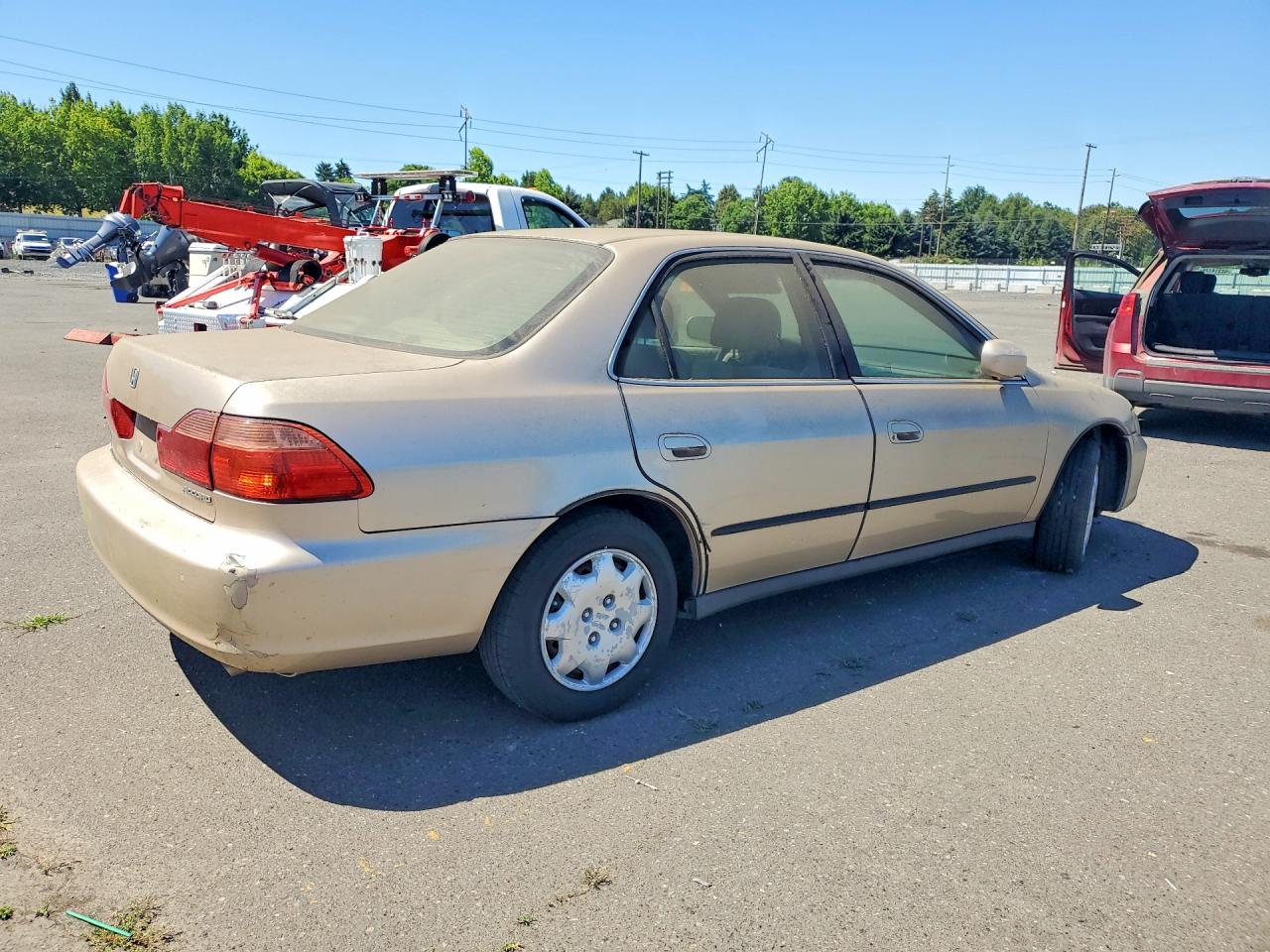2000 Honda Accord Lx Золотой vin: JHMCG6657YC002979
