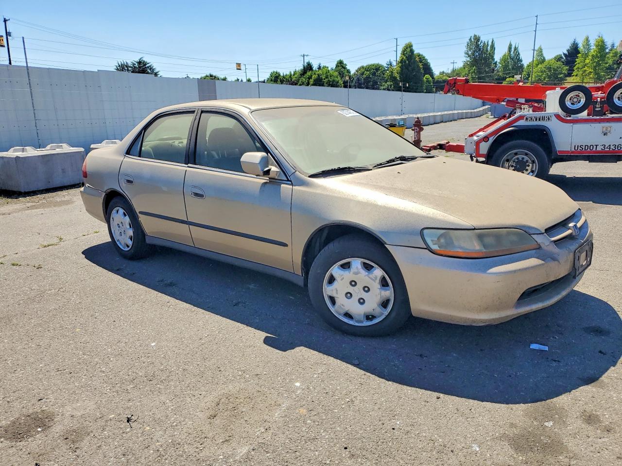 2000 Honda Accord Lx Золотой vin: JHMCG6657YC002979