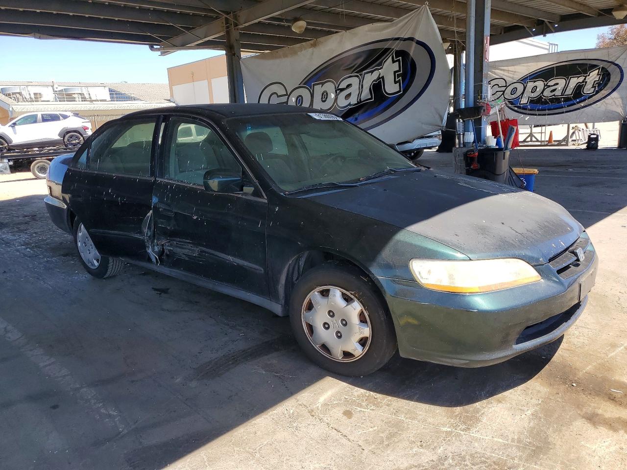 1999 Honda Accord Lx Green vin: JHMCG6658XC025587