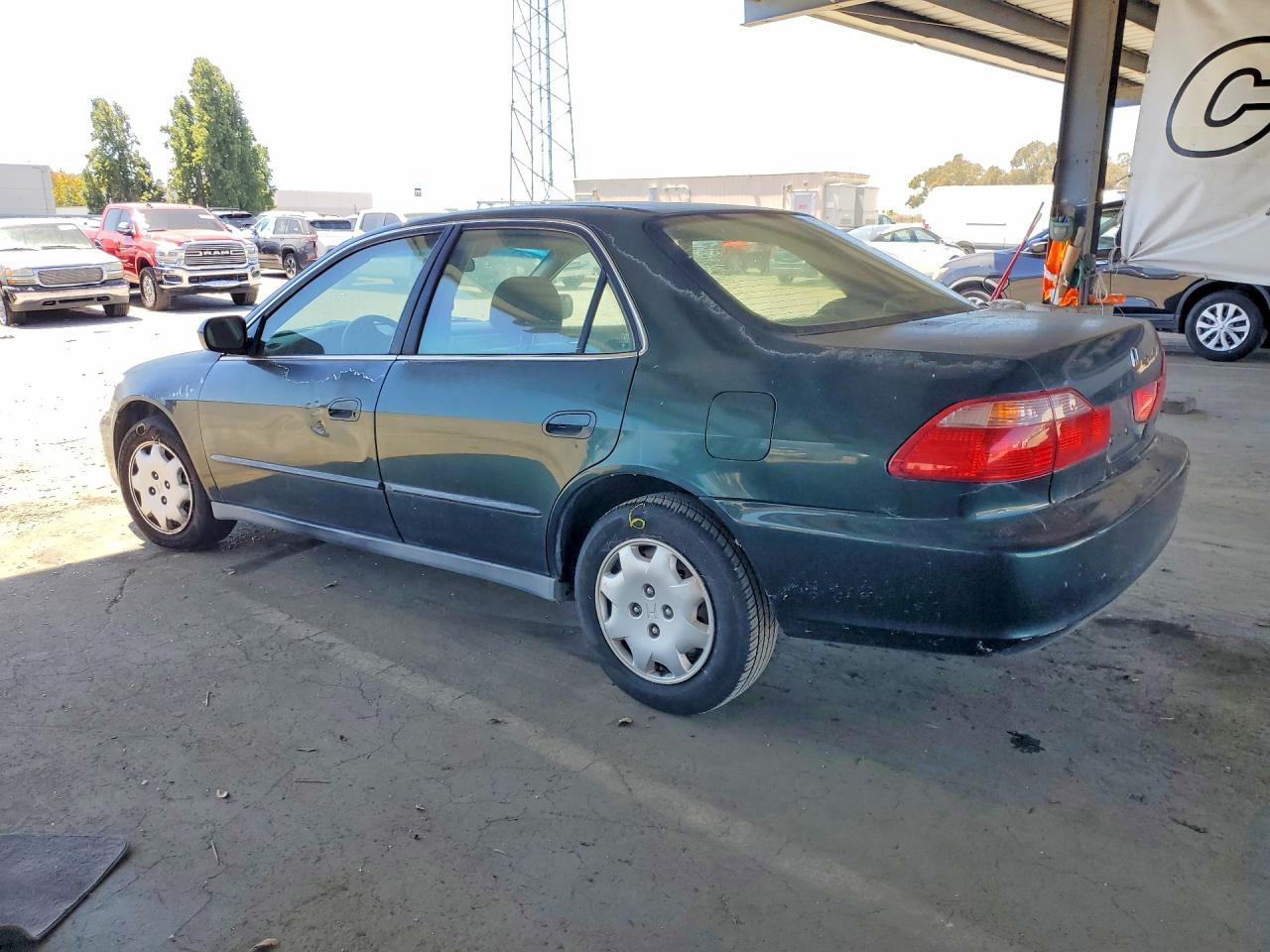 1999 Honda Accord Lx Green vin: JHMCG6658XC025587