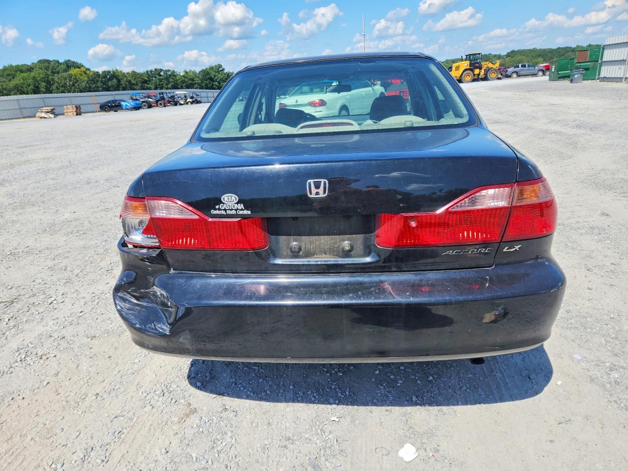 2000 Honda Accord Lx Black vin: JHMCG6658YC004370