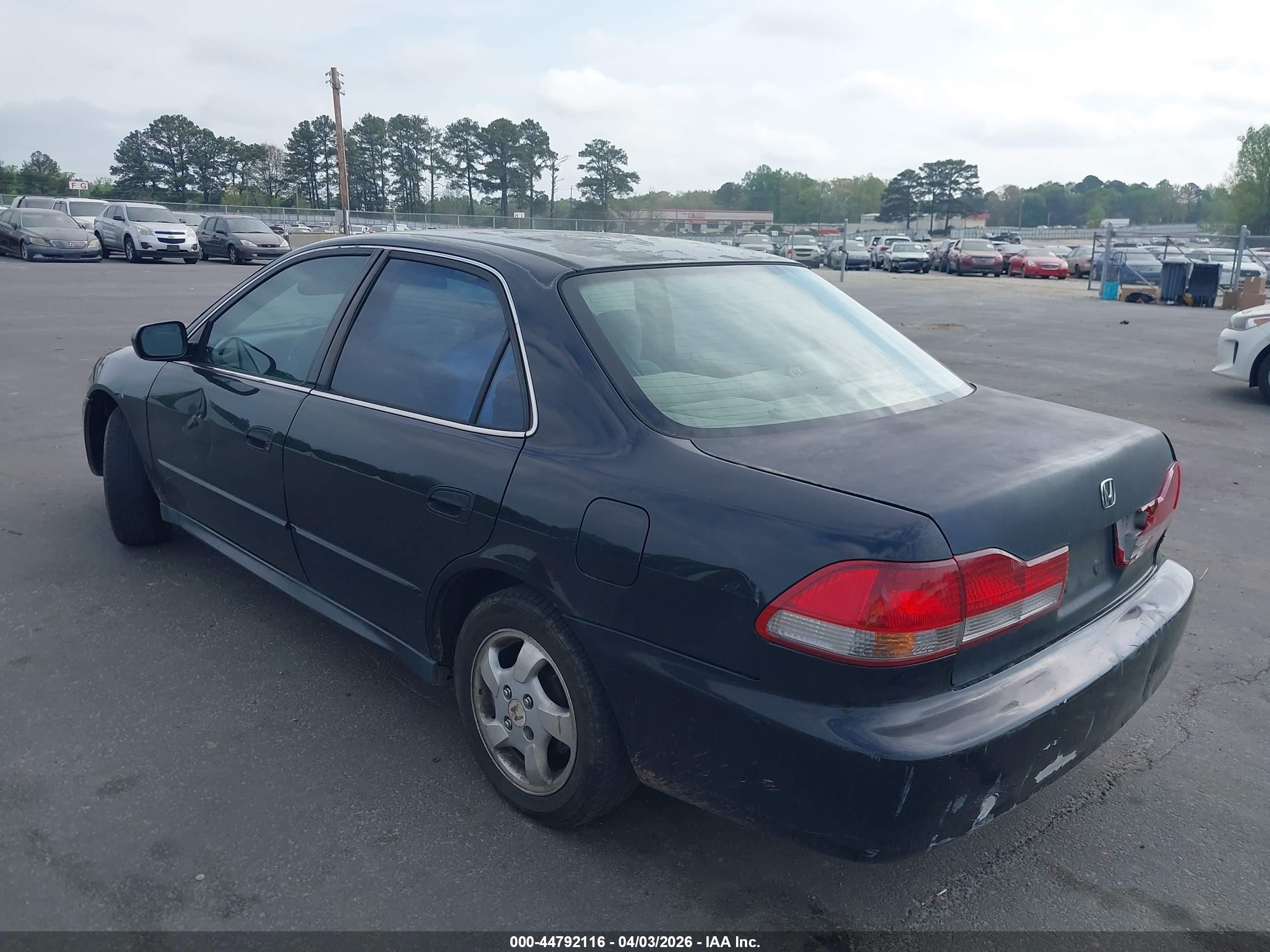 2001 Honda Accord 2.3 Lx Black vin: JHMCG665X1C012475