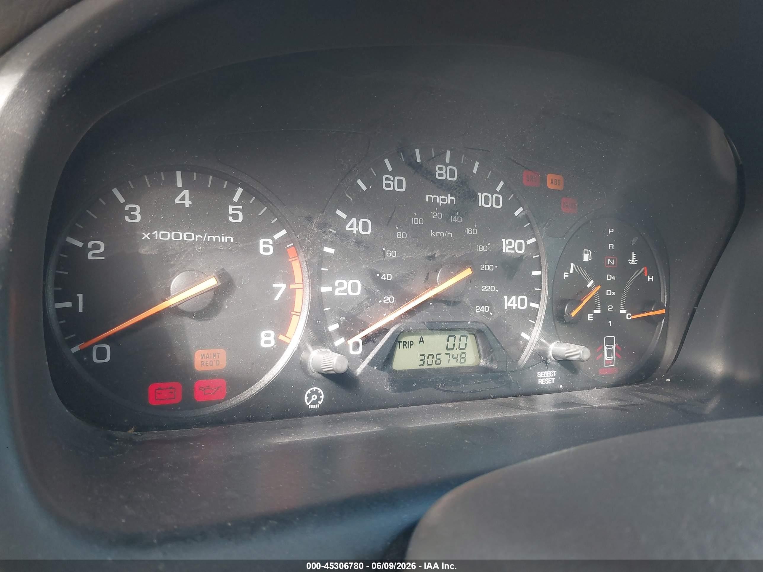 1999 Honda Accord Ex Silver vin: JHMCG6670XC030395
