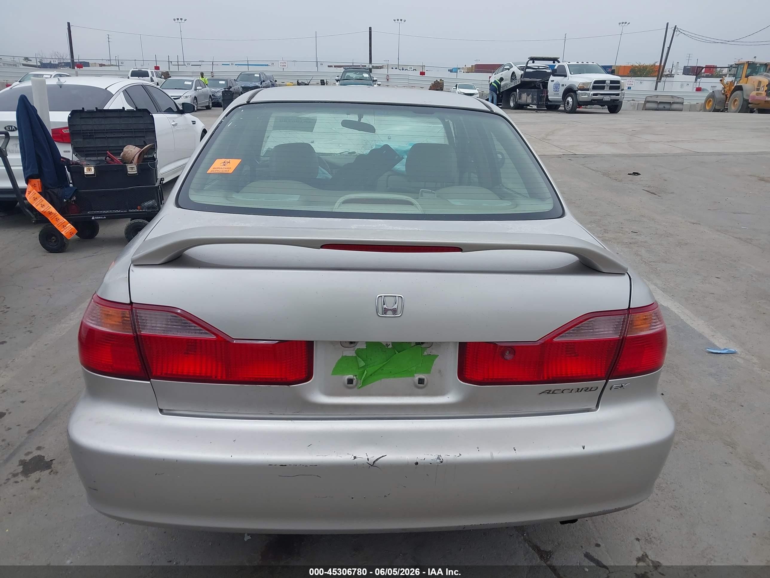 1999 Honda Accord Ex Silver vin: JHMCG6670XC030395