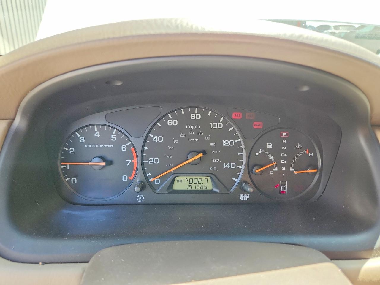 1999 Honda Accord Ex White vin: JHMCG6674XC011106