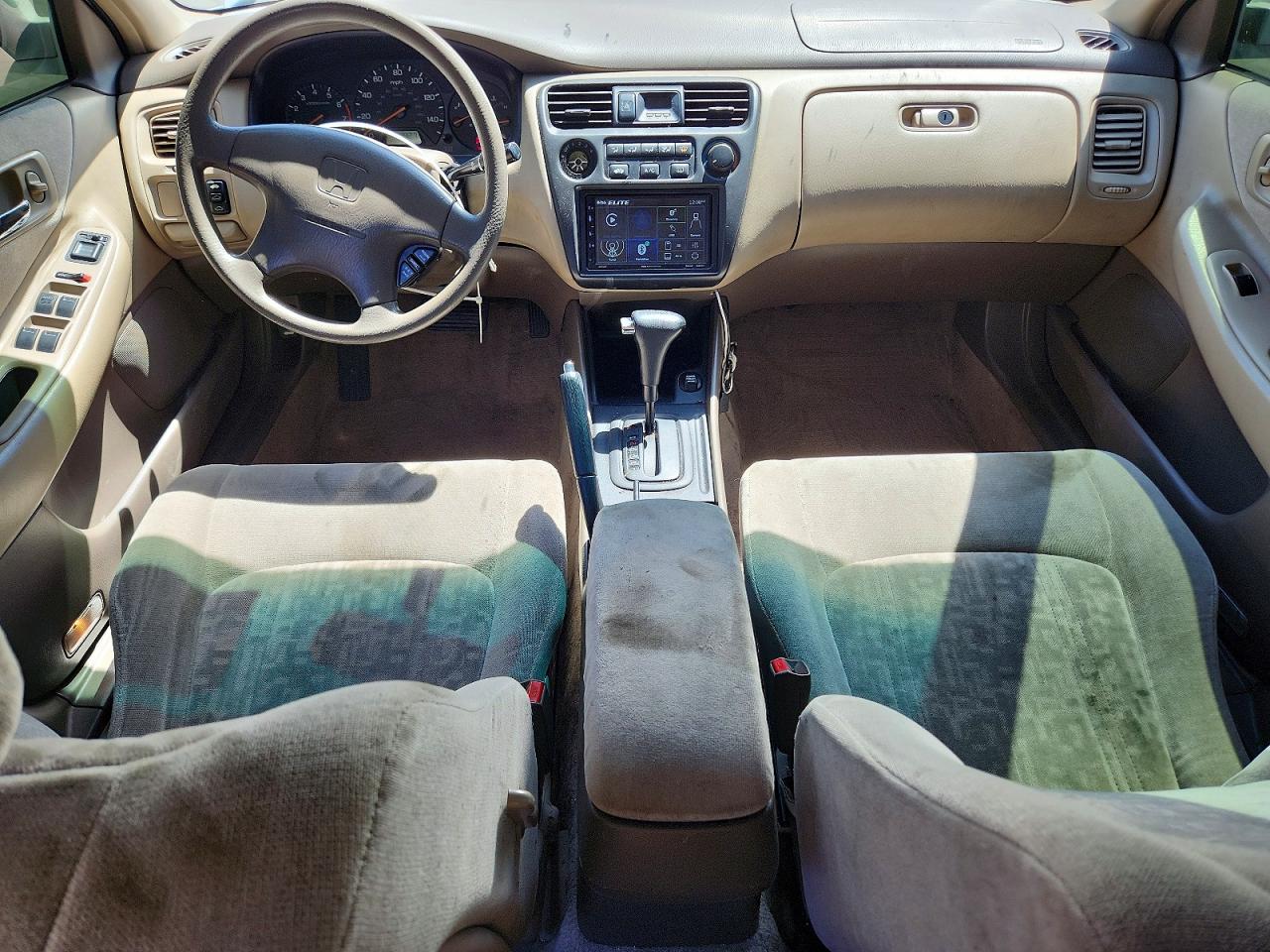 1999 Honda Accord Ex White vin: JHMCG6674XC011106