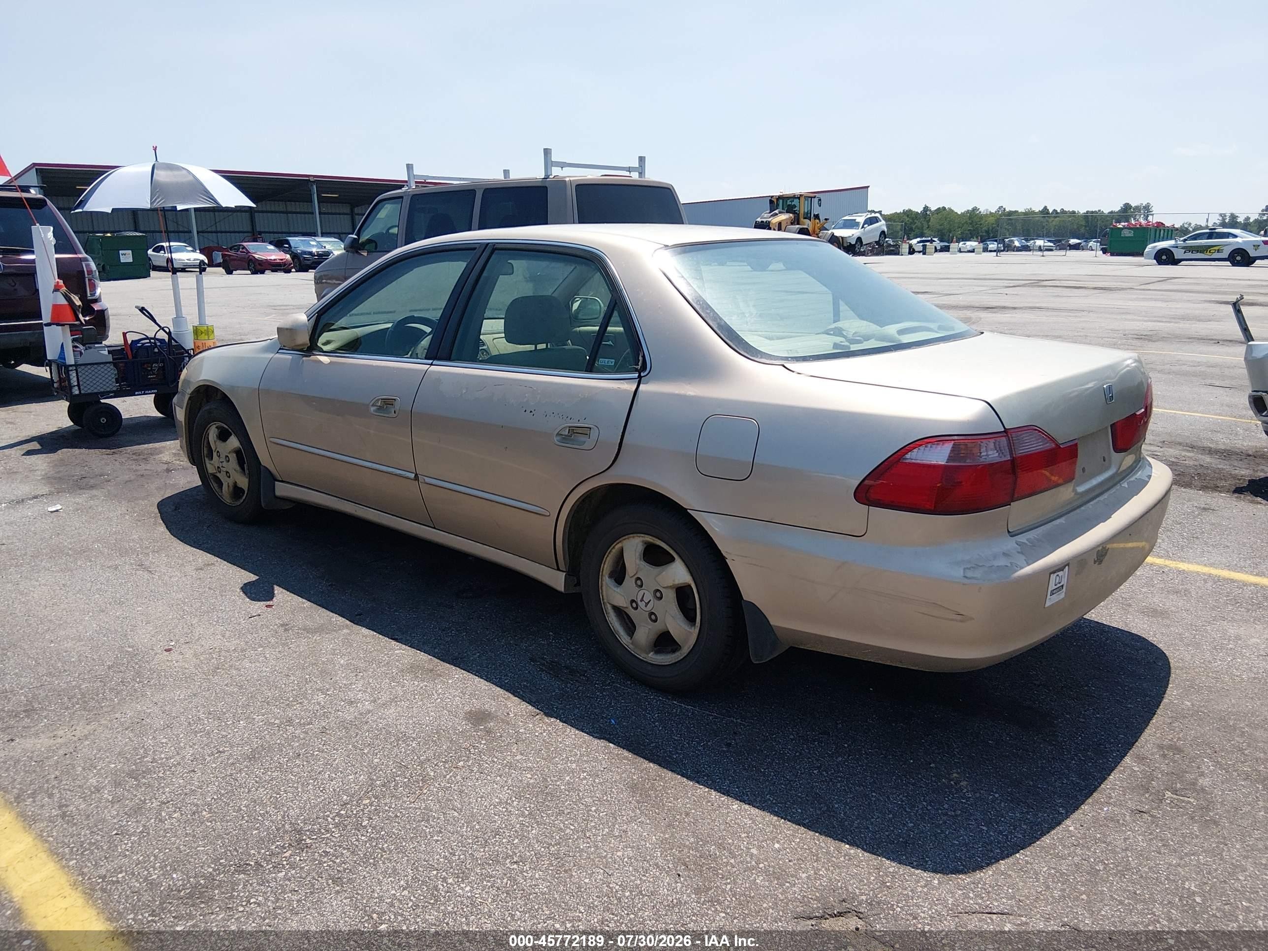 2000 Honda Accord 2.3 Ex Tan vin: JHMCG6674YC005095