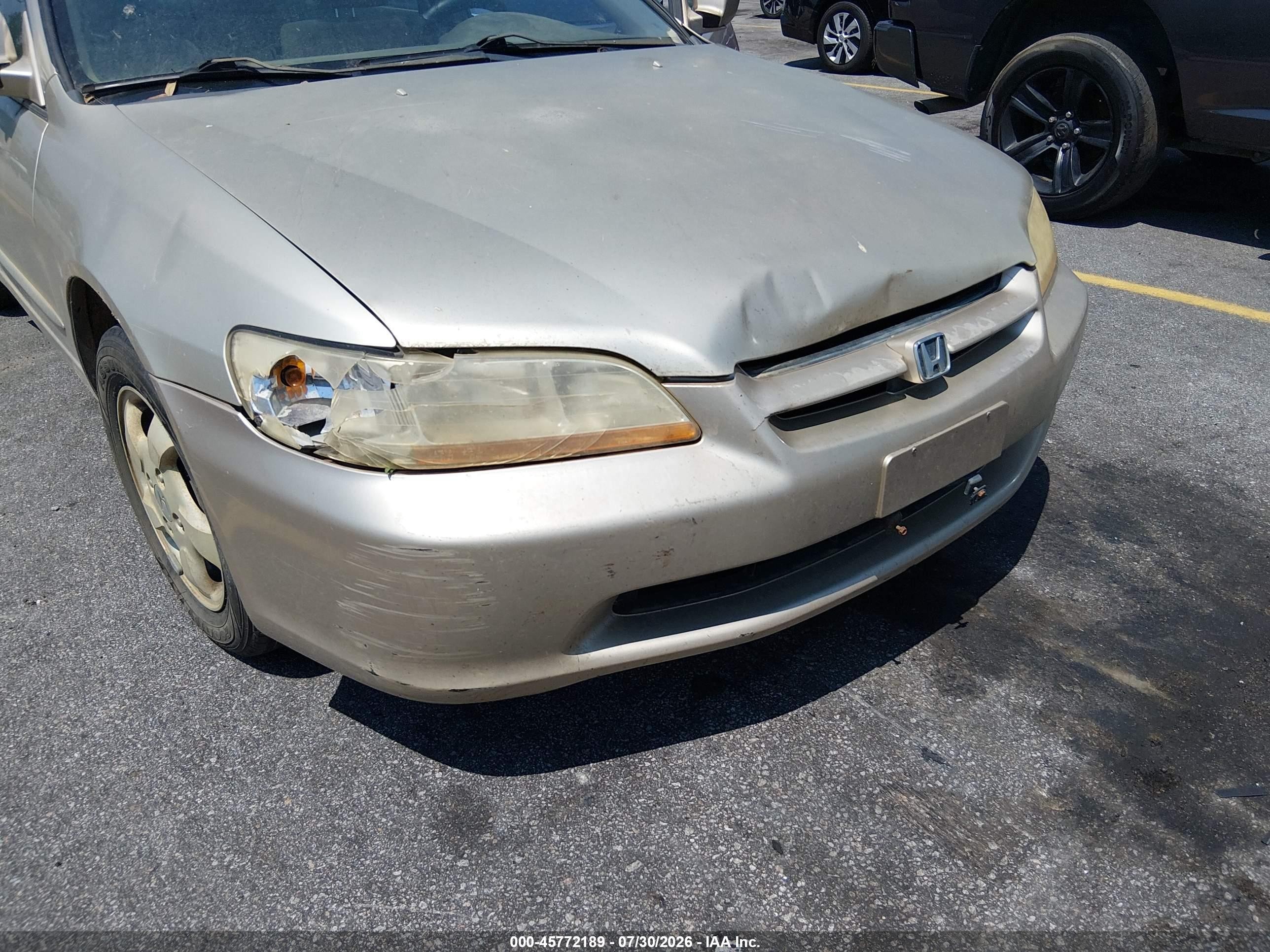 2000 Honda Accord 2.3 Ex Tan vin: JHMCG6674YC005095