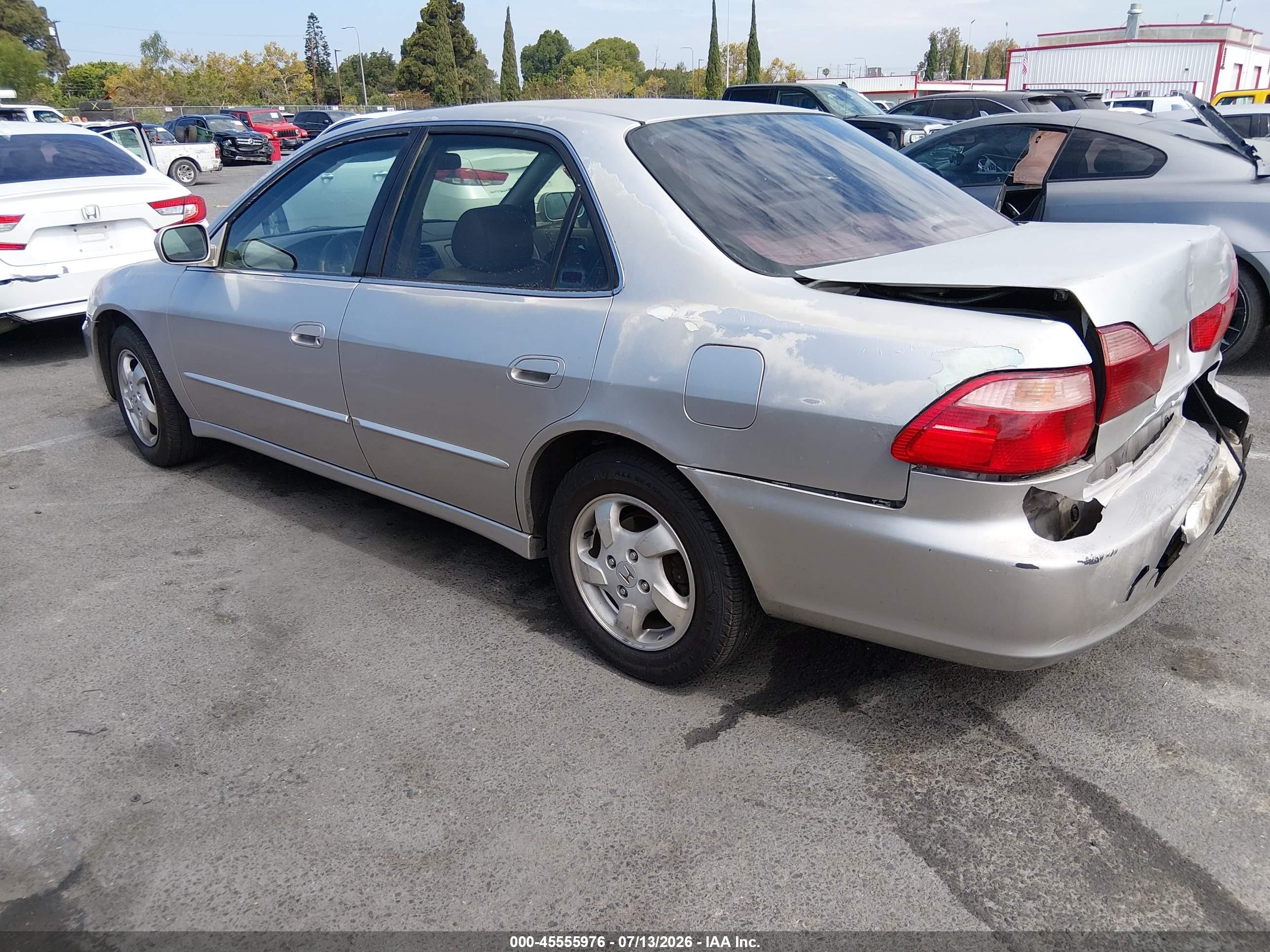 1999 Honda Accord Ex Gray vin: JHMCG6676XC020759