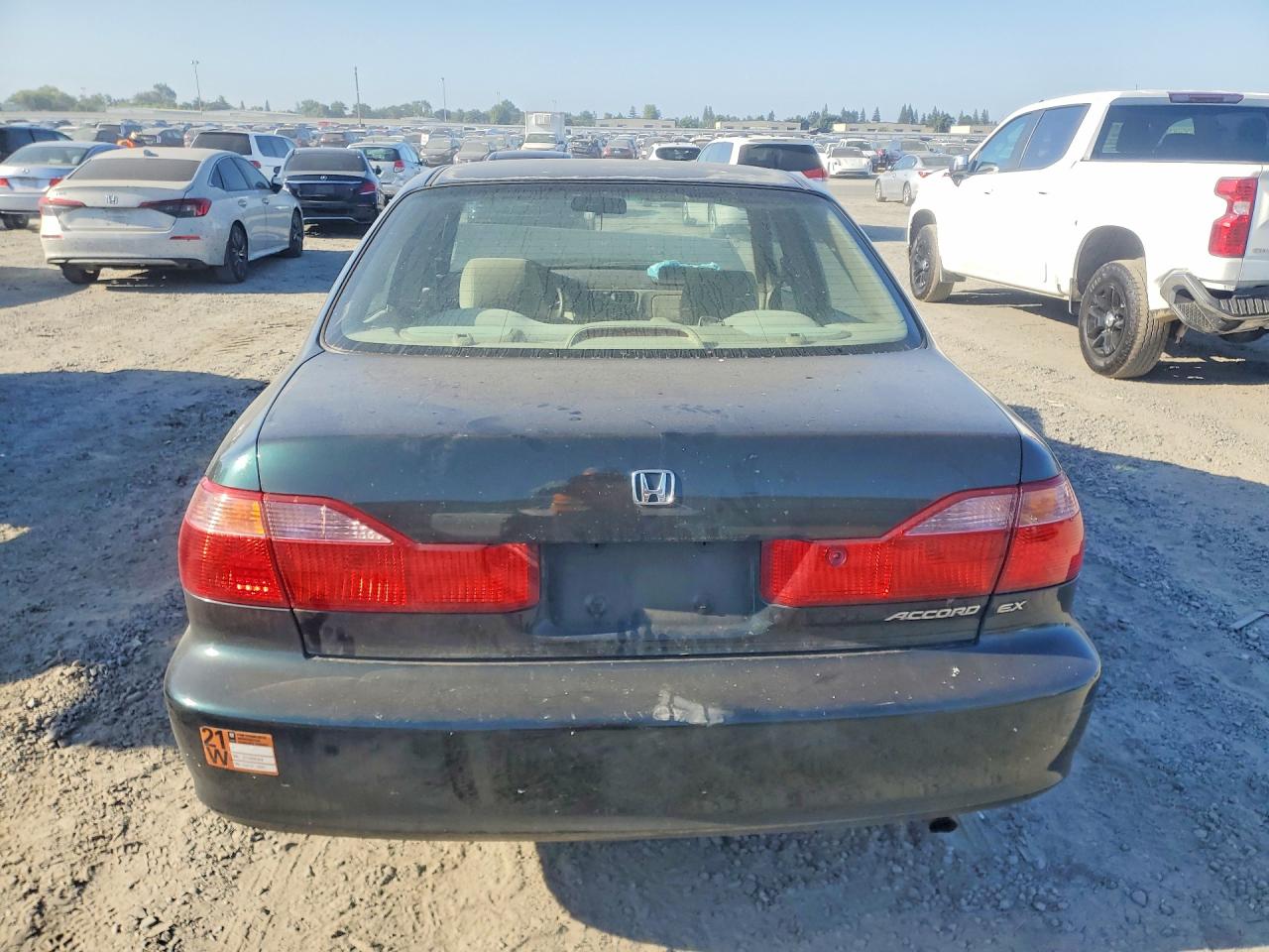 2000 Honda Accord Ex Green vin: JHMCG6676YC030404