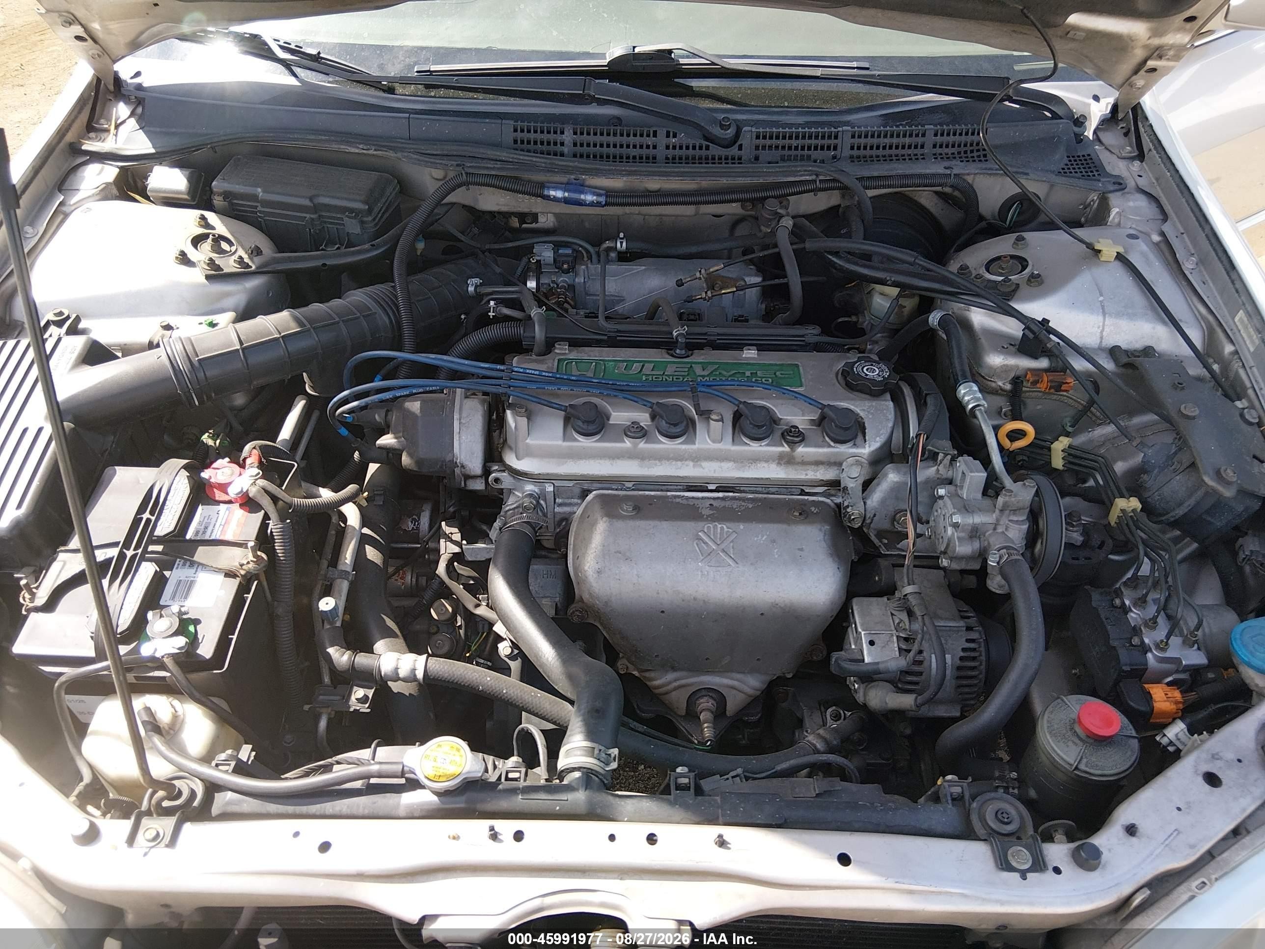1999 Honda Accord Ex Silver vin: JHMCG6677XC018485