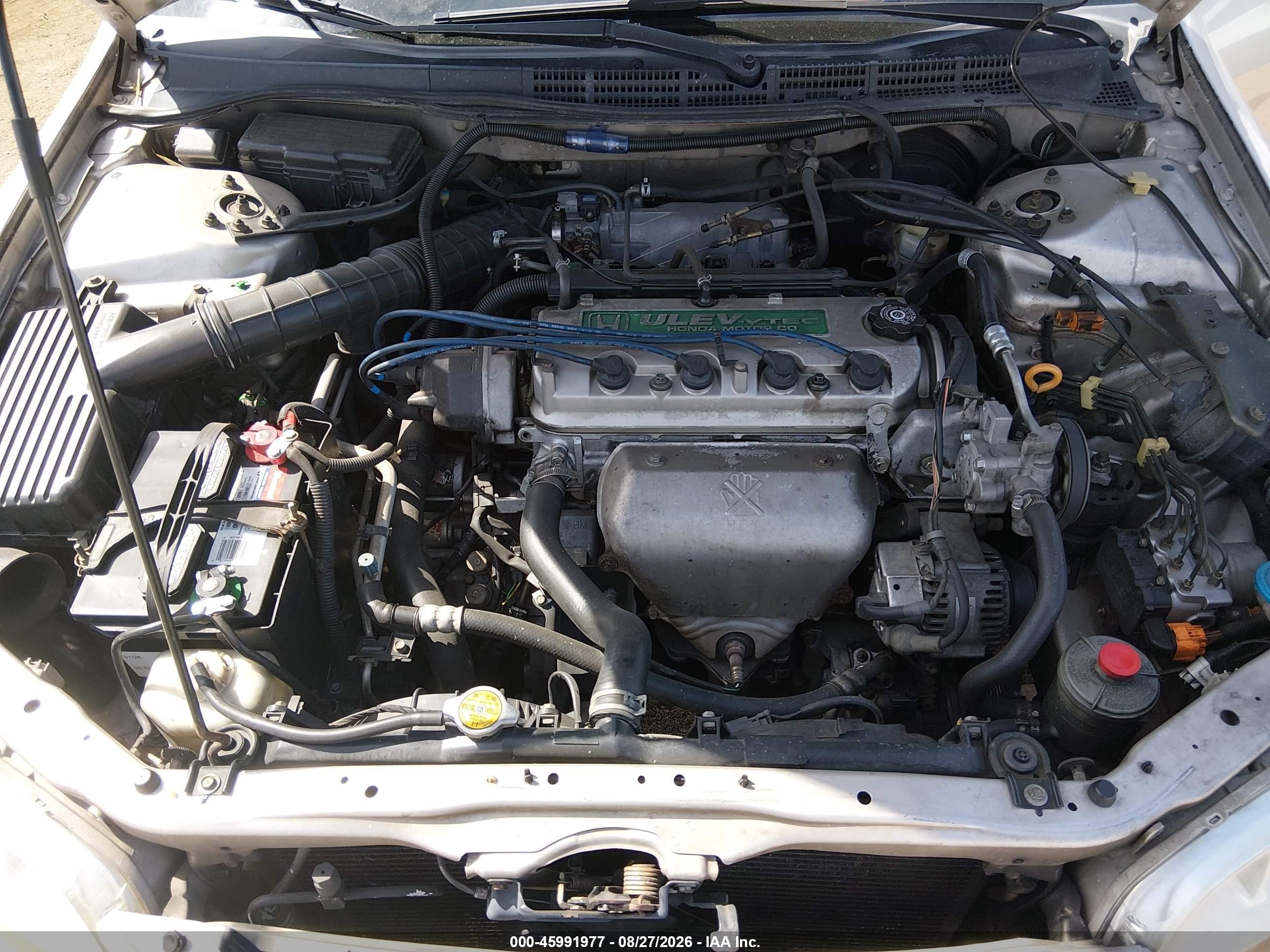 1999 Honda Accord Ex Silver vin: JHMCG6677XC018485